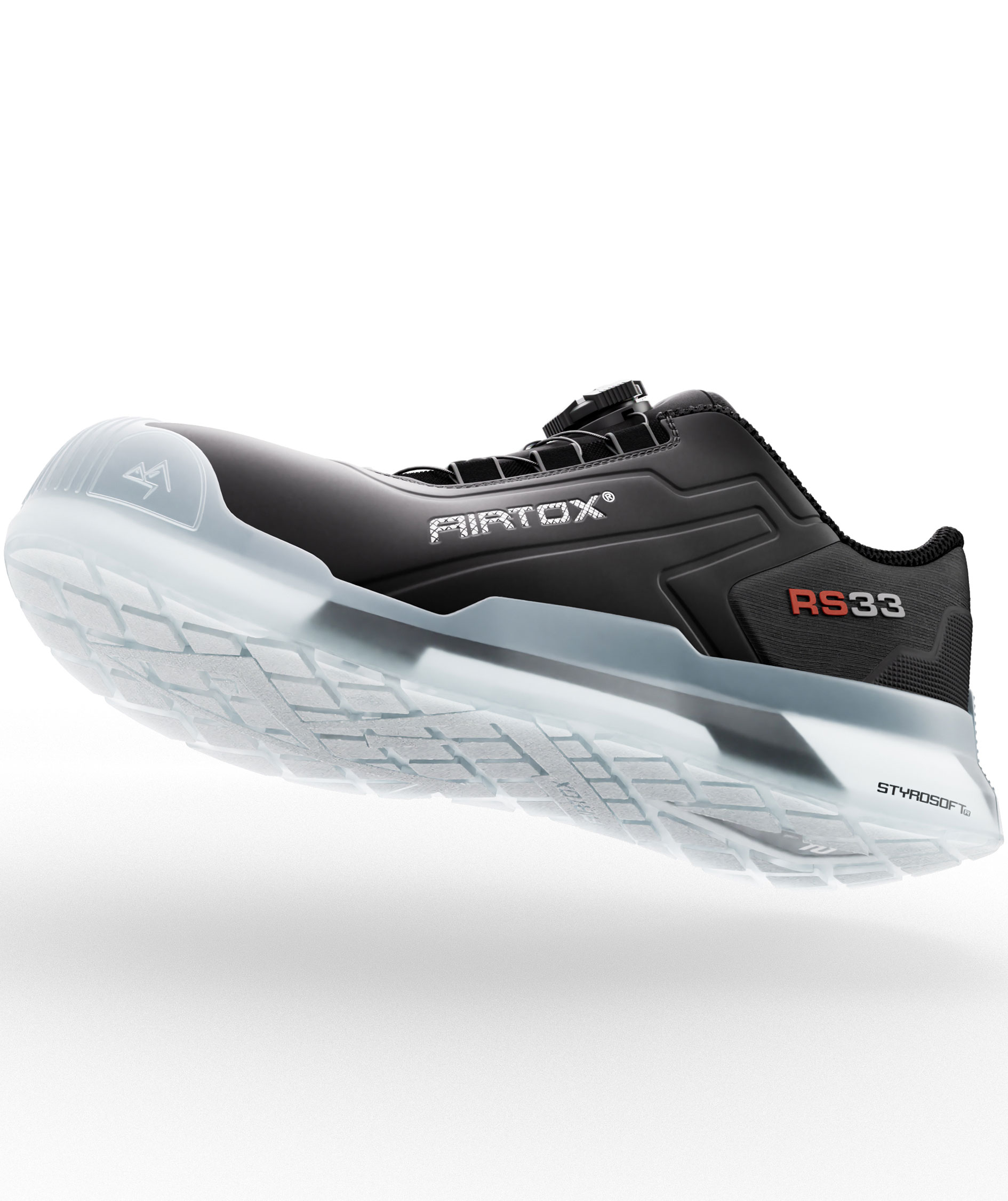 Airtox RS33 safety shoes S7S, Black/White, large image number 19