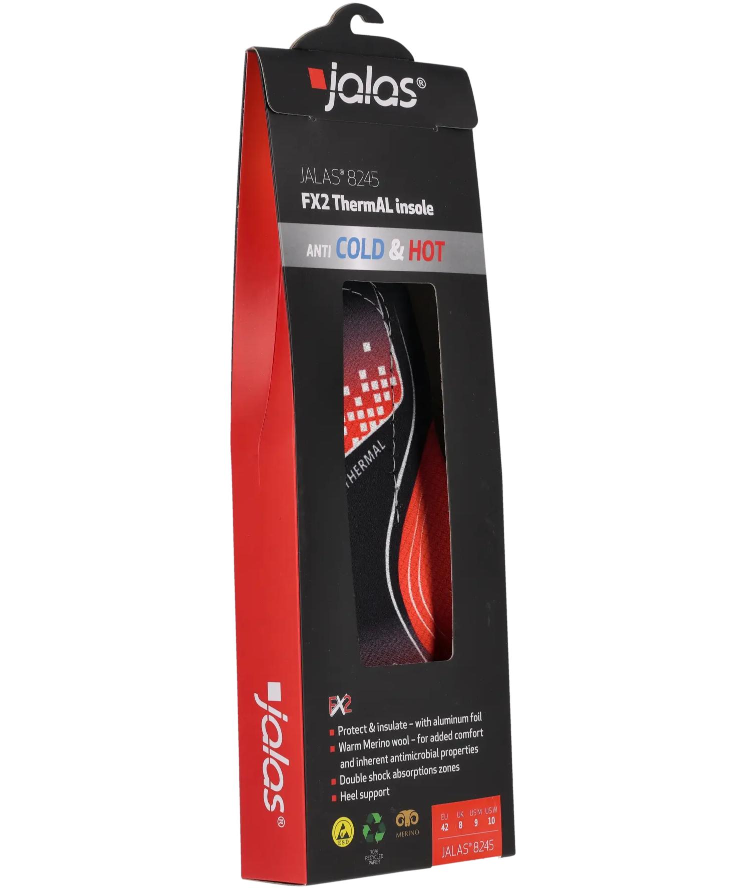 Jalas 8245 FX2 Termal insoles, Black, large image number 4