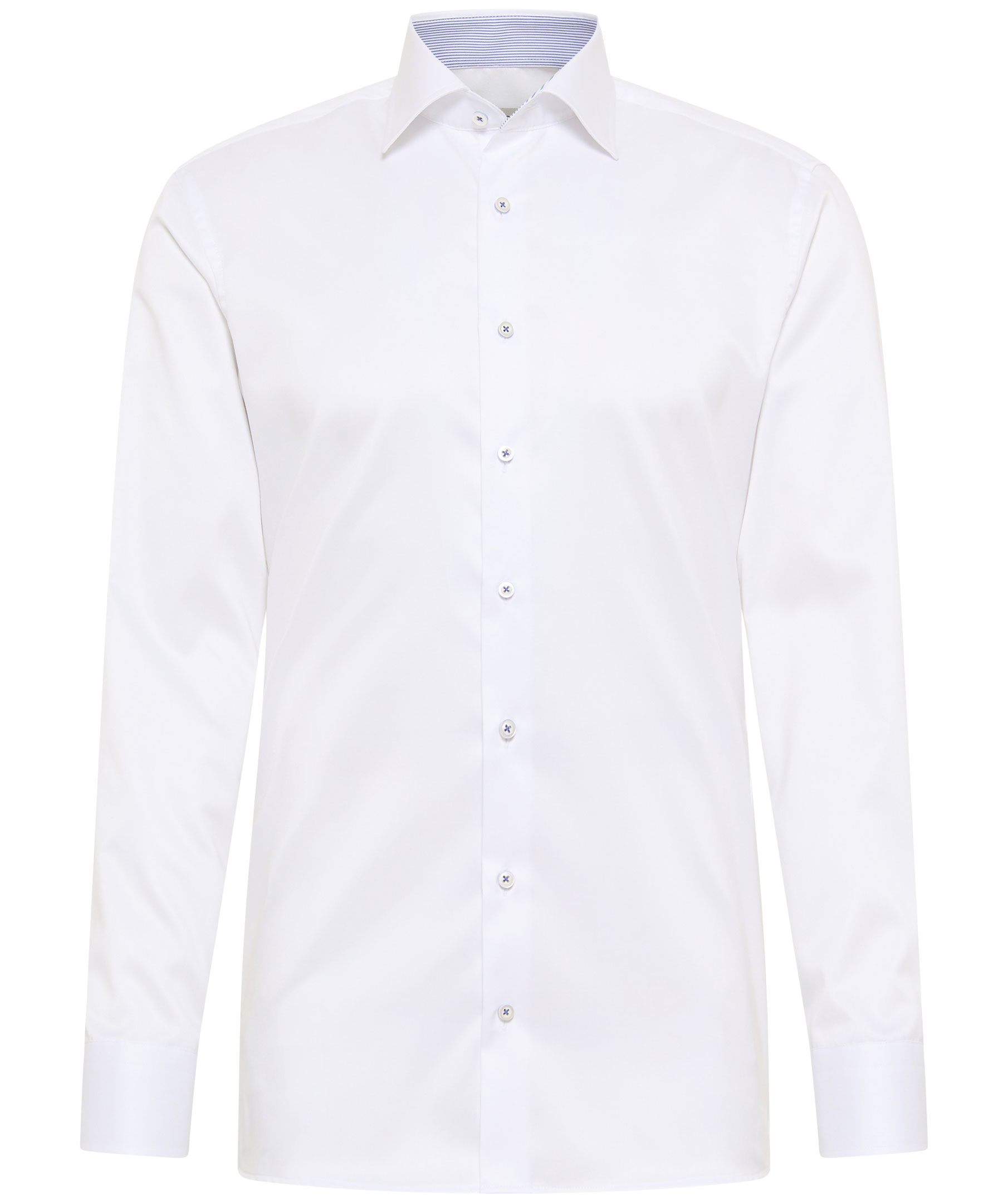 Eterna Gentle Slim fit Hemd, White