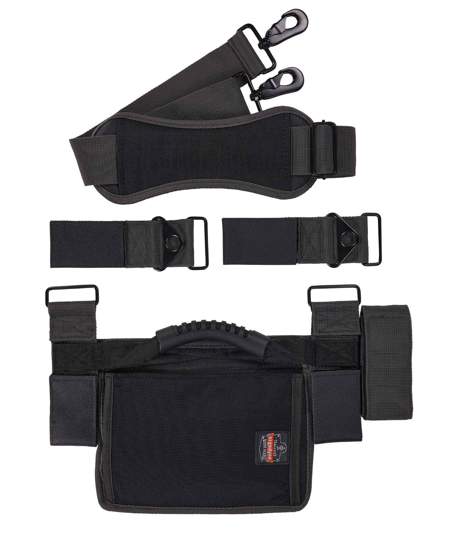 Ergodyne Arsenal 5300 l&oslash;ftestrop og b&aelig;reh&aring;ndtag til stige