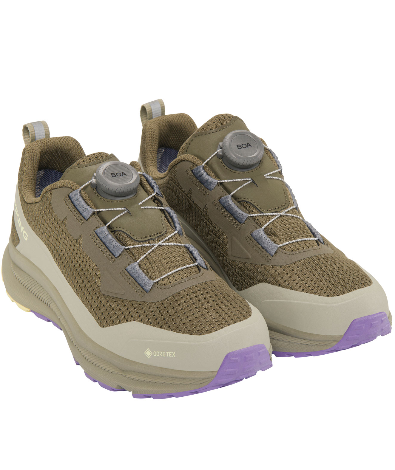 Viking Motion Low BOA W sneakers dam, Olive/Lilac, large image number 1