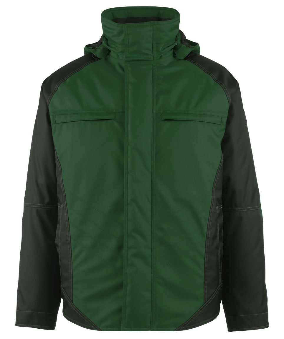 Mascot Unique Frankfurt winter jacket, Green/Black, Green/Black, swatch