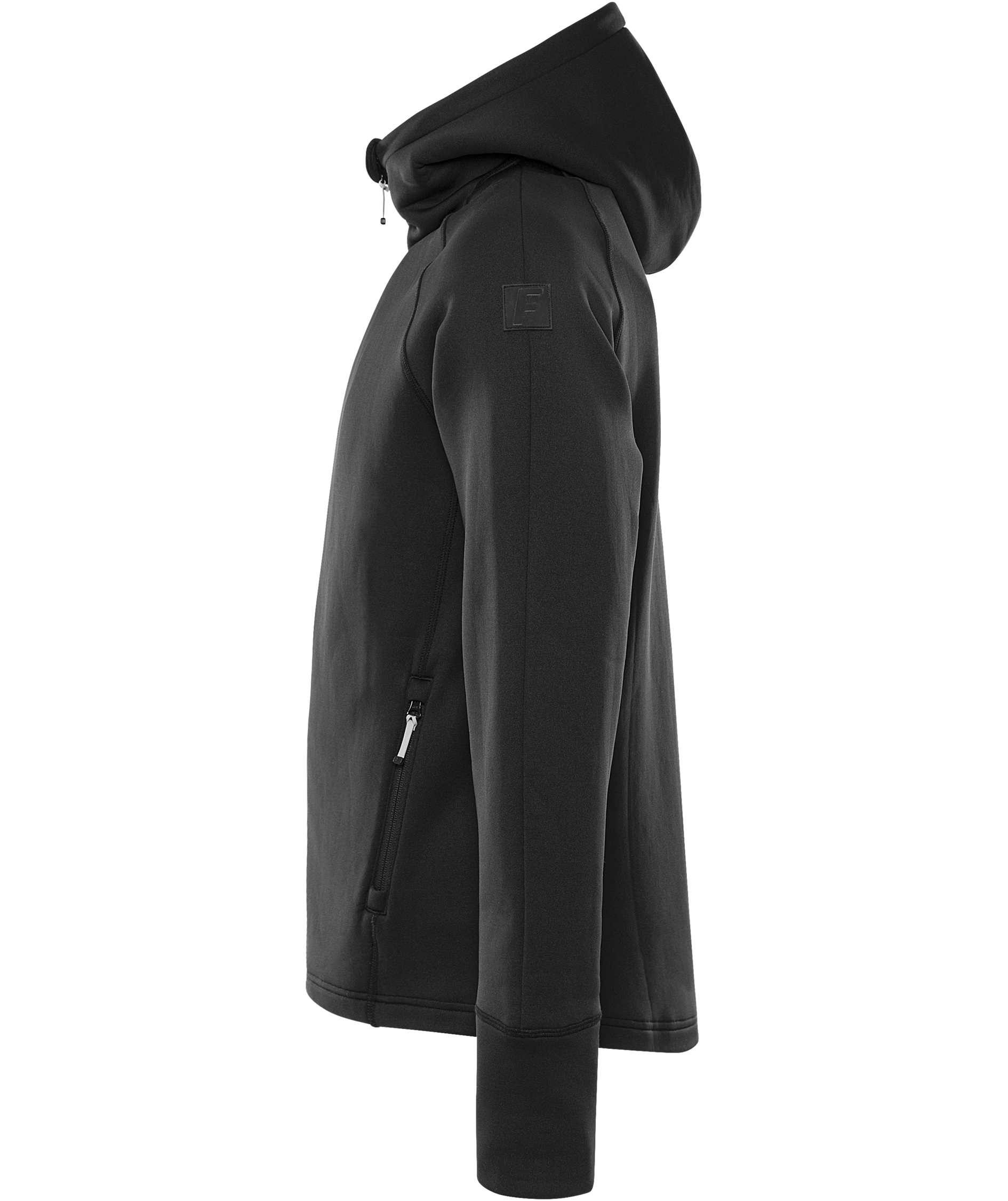 Fristads Cobalt Polartec&reg; hettegenser med glidel&aring;s full stretch, Svart, large image number 5