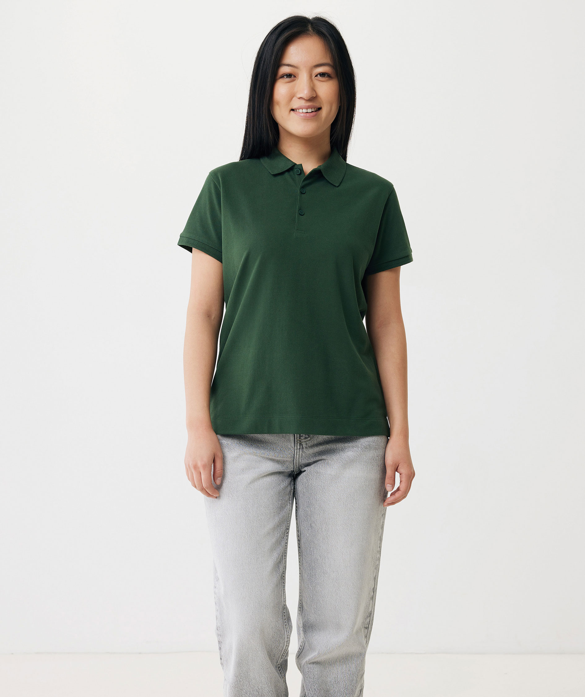 Iqoniq Yosemite Damen Poloshirt, Forest Green
