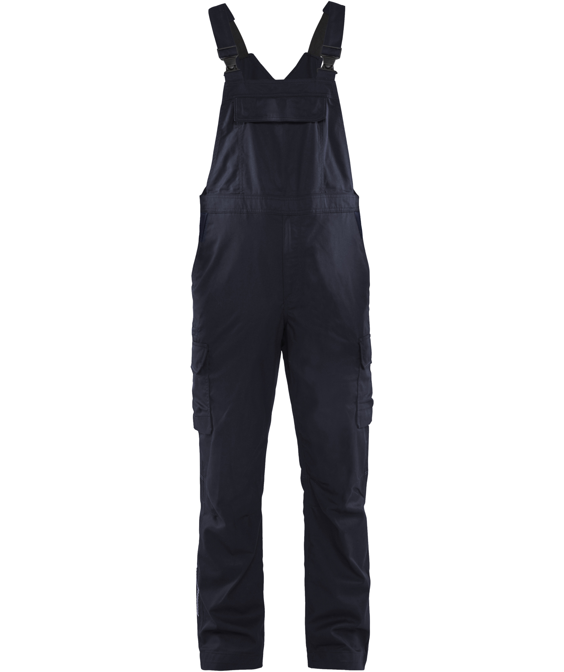 Bl&aring;kl&auml;der bib and brace, Dark Marine Blue, Dark Marine Blue, swatch