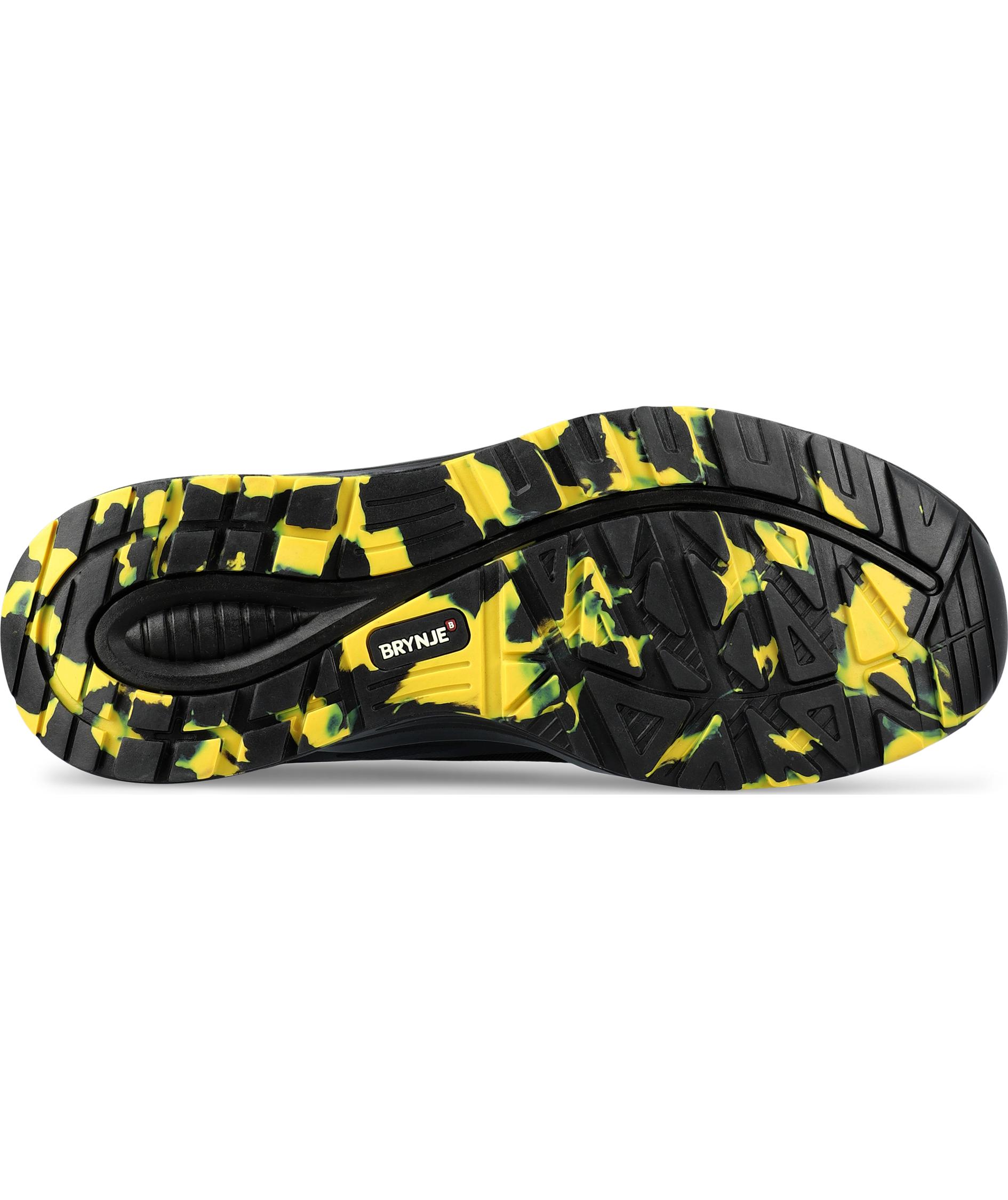2nd quality product Brynje Bolt safety shoes S1PL, Yellow/Black, large image number 2