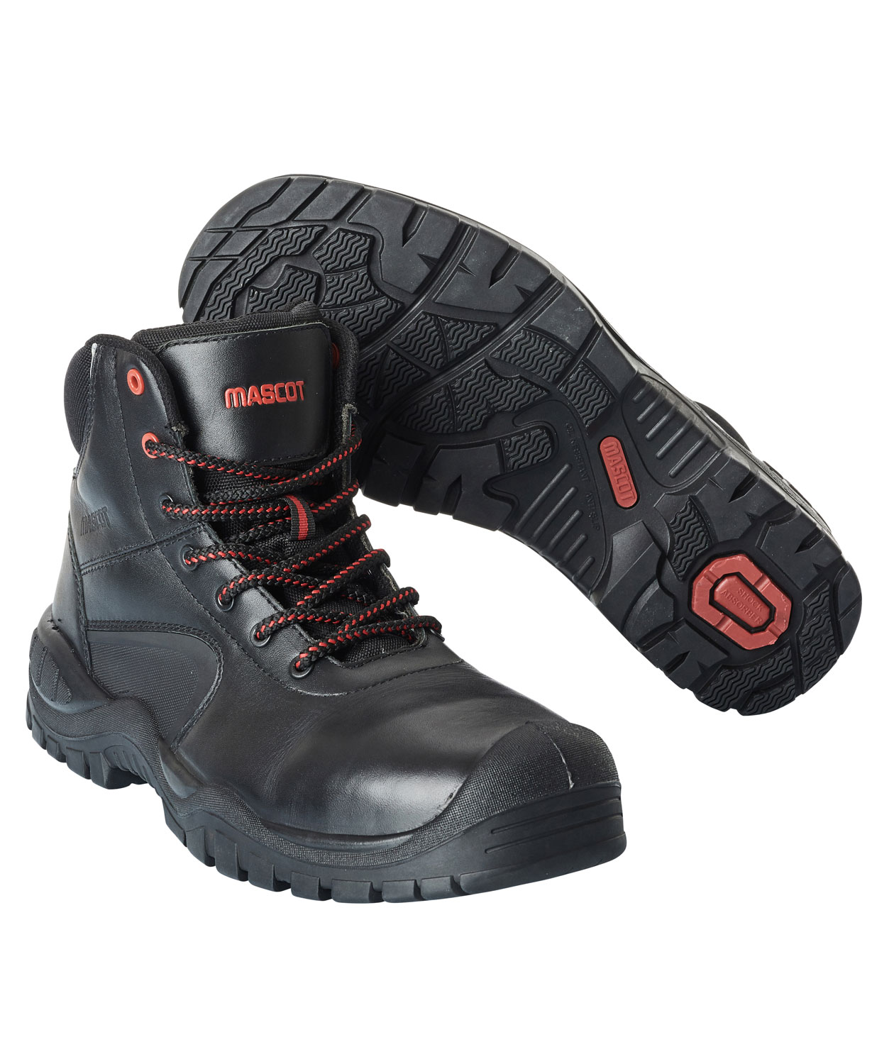 Mascot Industry vernest&oslash;vletter S3, Svart