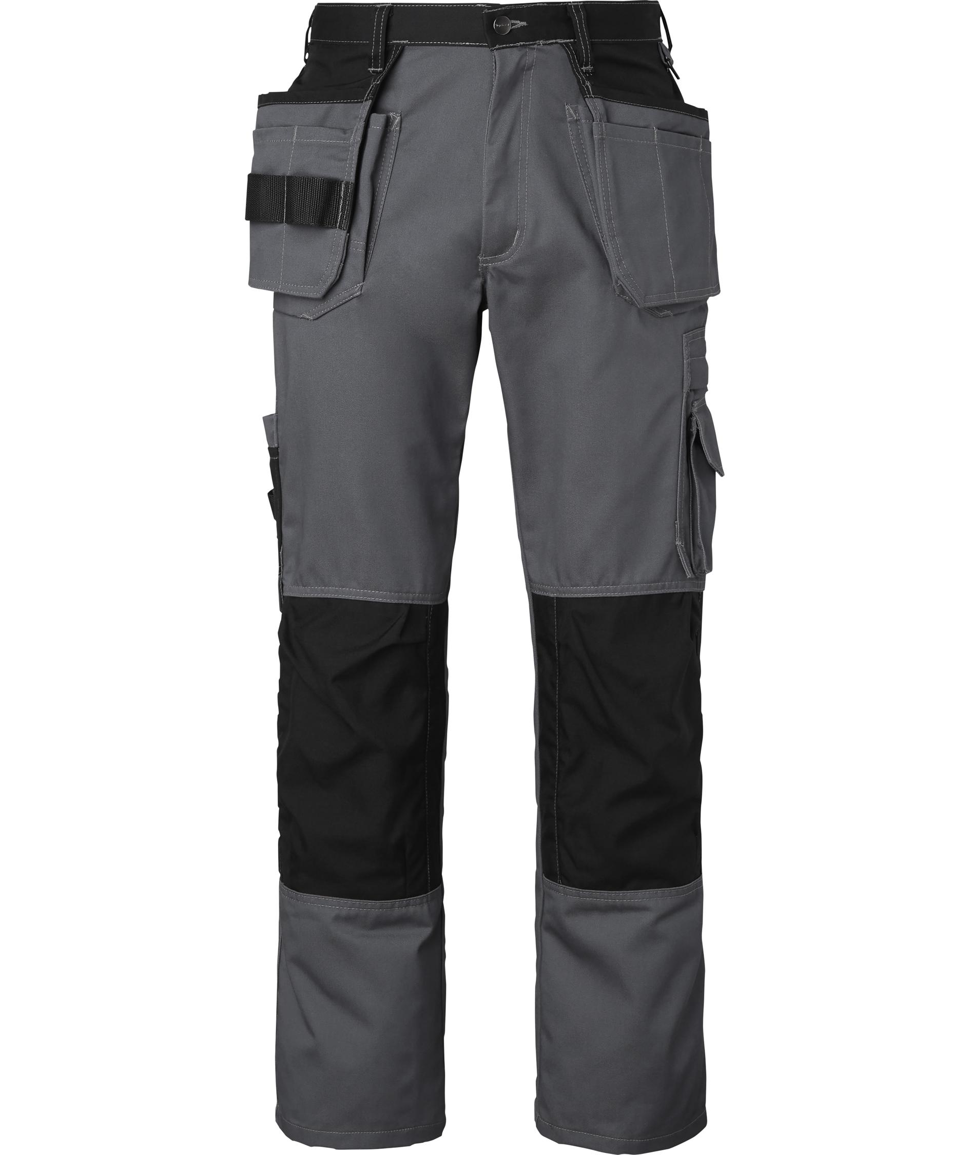 Top Swede h&aring;ndv&aelig;rkerbukser 193, Gr&aring;/Sort, Gr&aring;/Sort, swatch