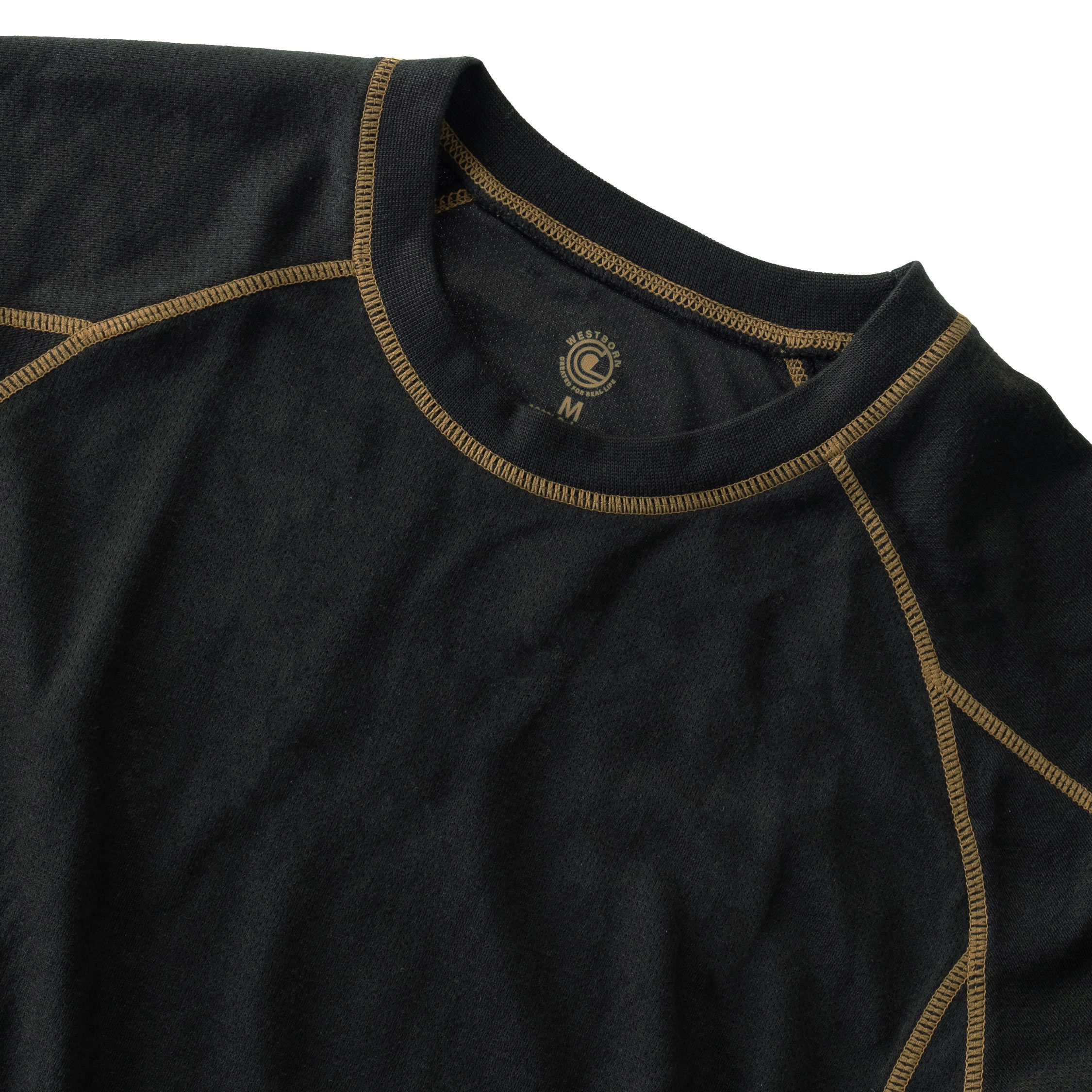 Westborn baselayer s&aelig;t, Black/Brown, large image number 5