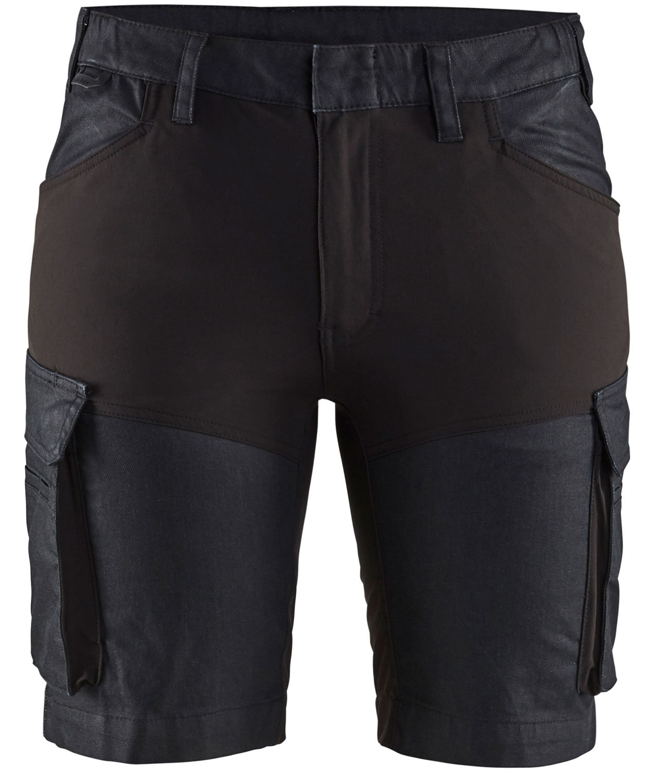 Bl&aring;kl&auml;der dame serviceshorts, Marine/Sort