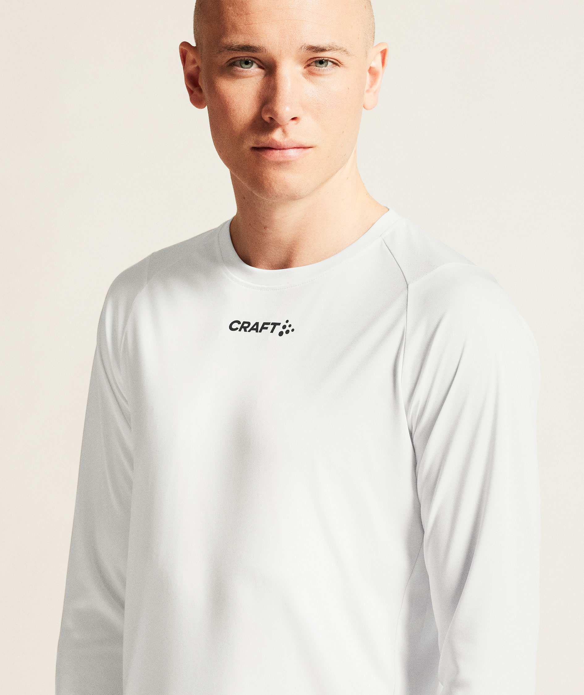 Craft Rush 2.0 l&aring;ng&auml;rmad T-shirt, White, large image number 5