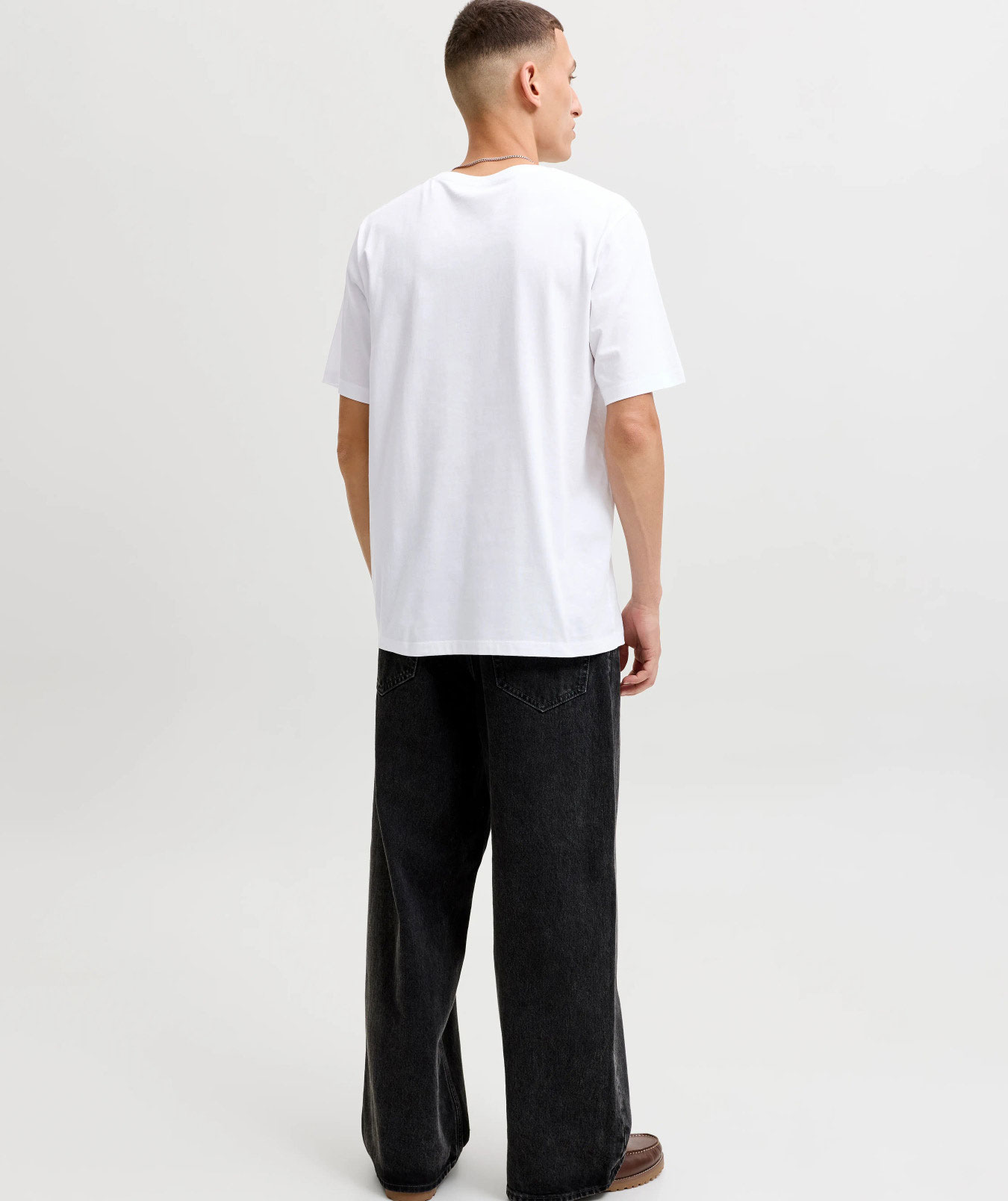 Jack & Jones JJELOGO T-skjorte, Hvit, large image number 2