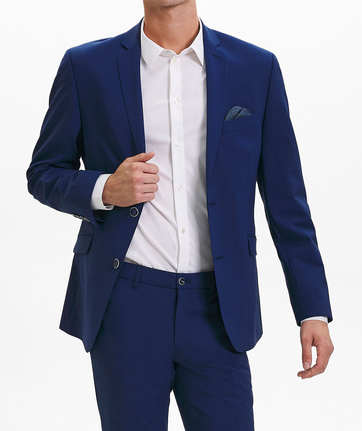 Sunwill Bistretch Modern fit kavaj, Indigobl&aring;, large image number 1