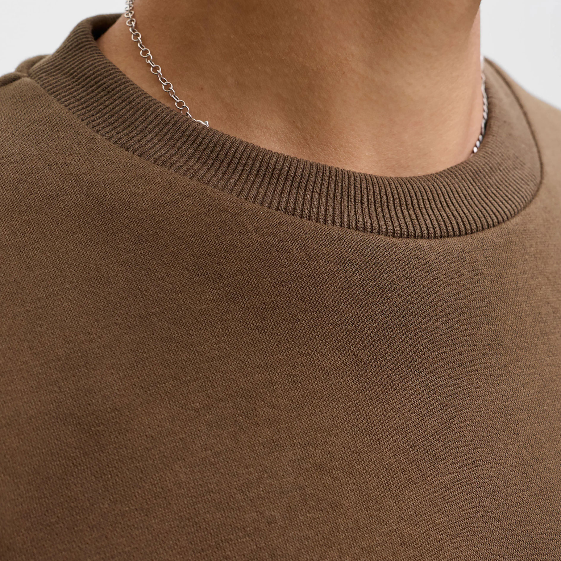 Jack & Jones JJEBRADLEY sweatshirt, Cocoa, large image number 3