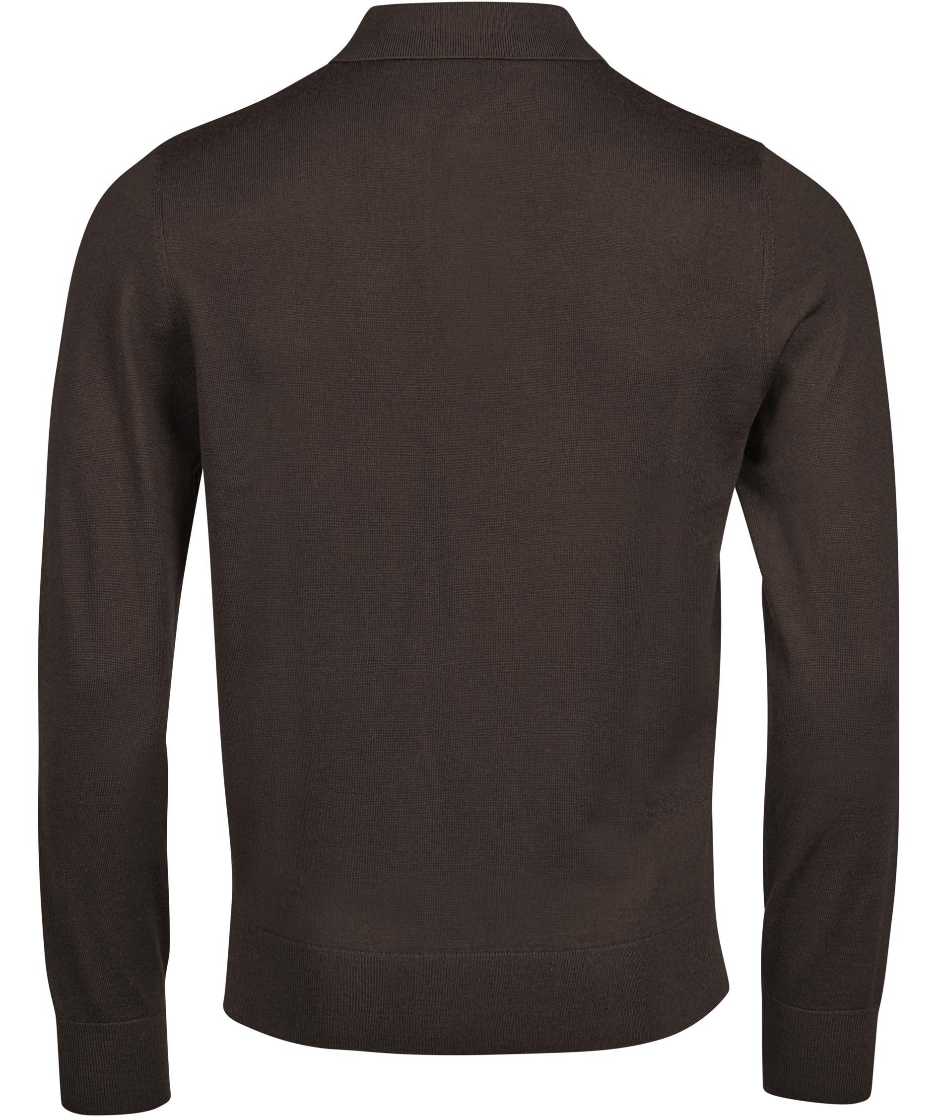 Tee Jays Poloshirt mit Merinowolle, Mocha, large image number 2