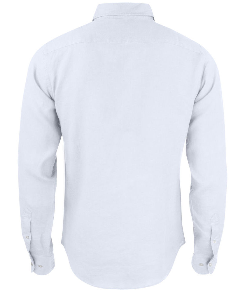 Cutter & Buck Summerland Modern fit linskjorte, Hvit