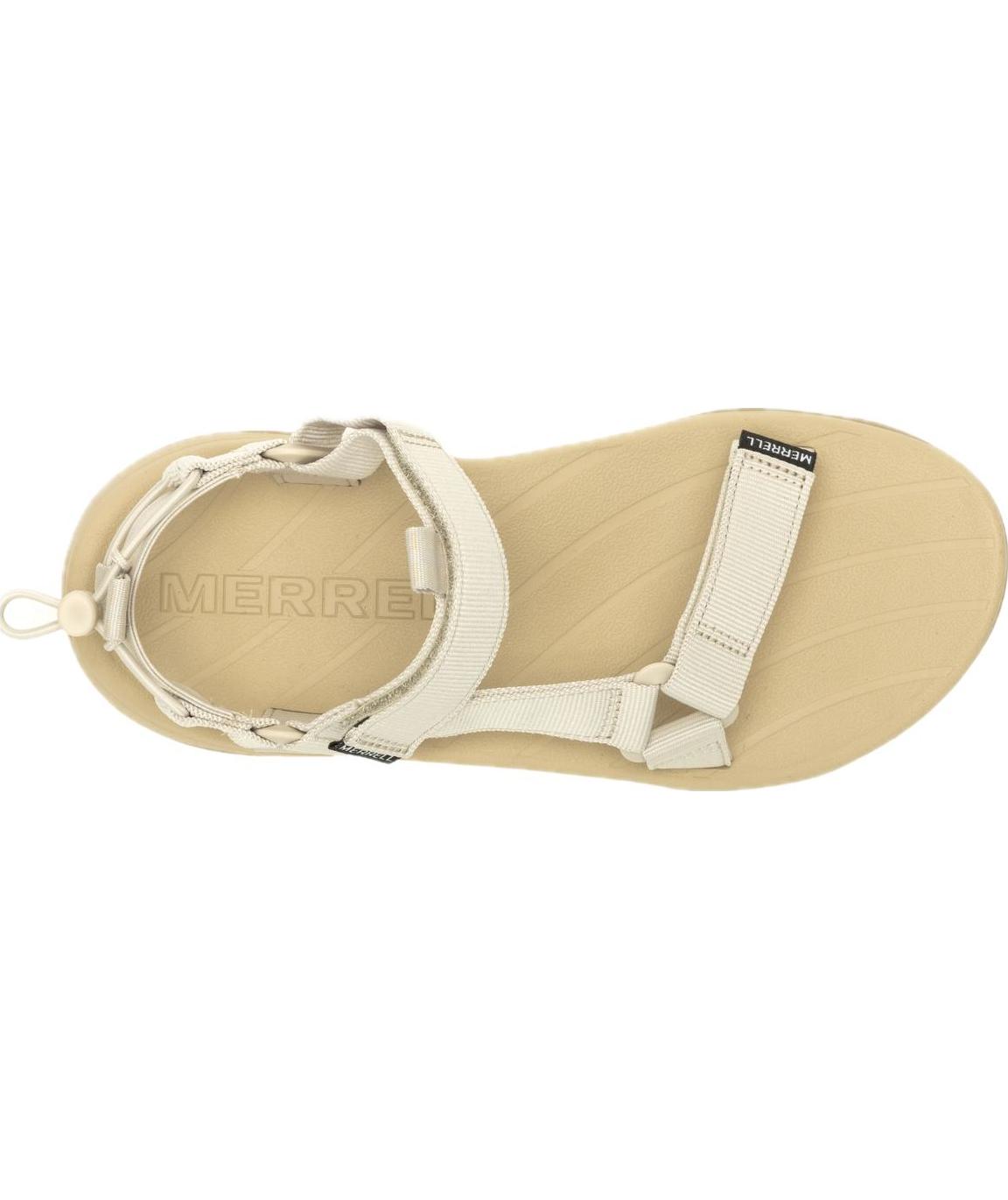 Merrell Speed Fusion Web Sport sandaler dame, Oyster/Khaki, large image number 4