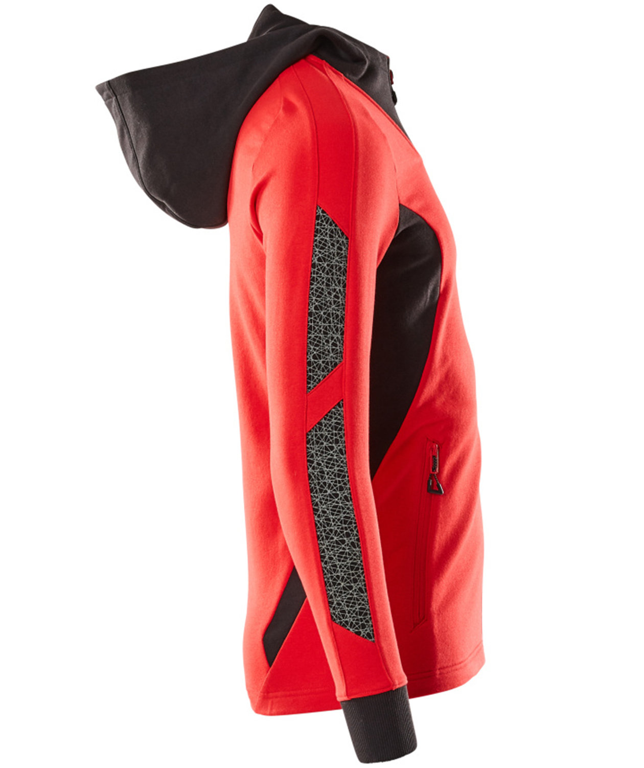 Mascot Accelerate h&aelig;ttetr&oslash;je med lynl&aring;s, Signalr&oslash;d/sort, large image number 2