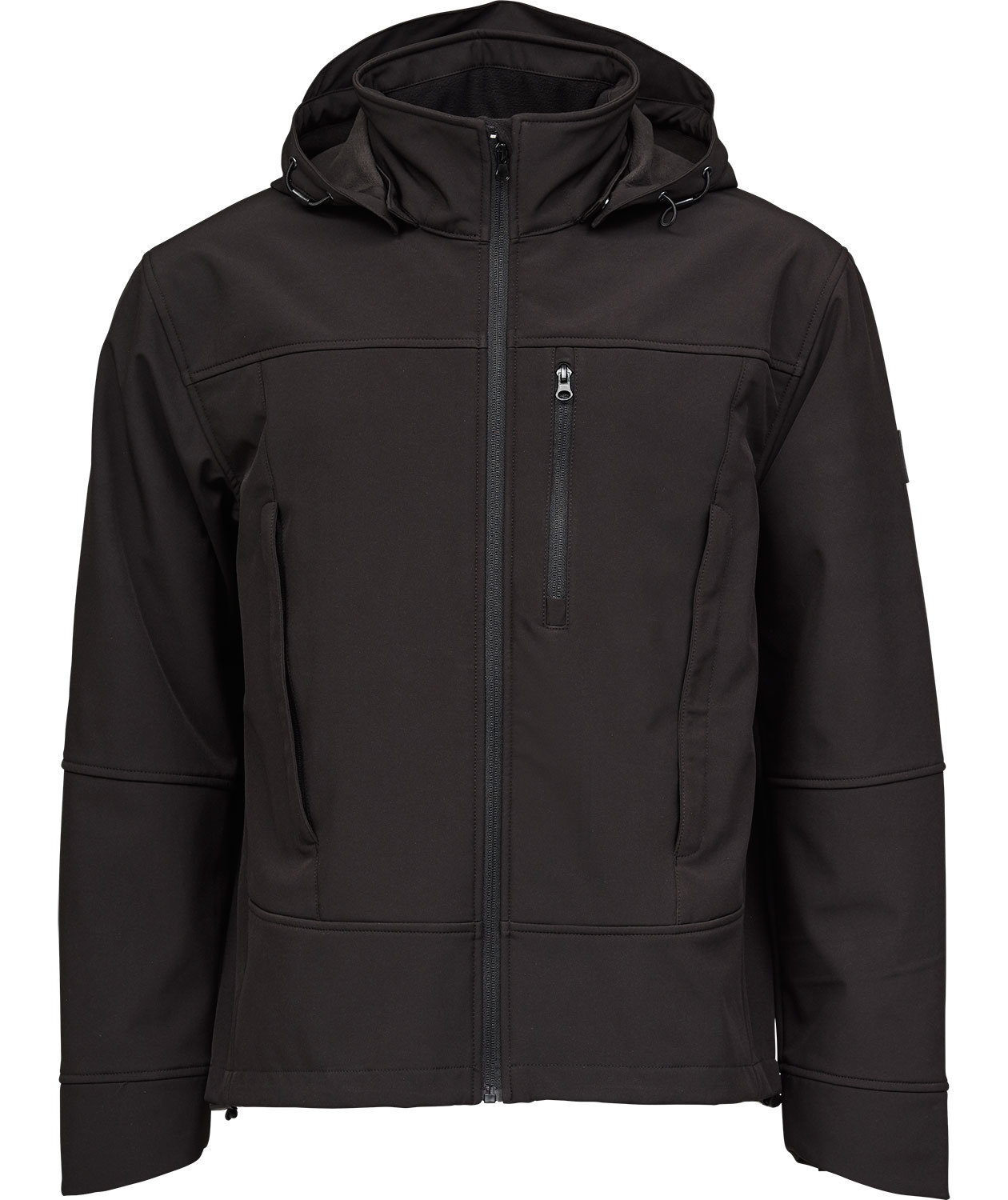 Ocean Abeko softshelljakke, Svart, large image number 0