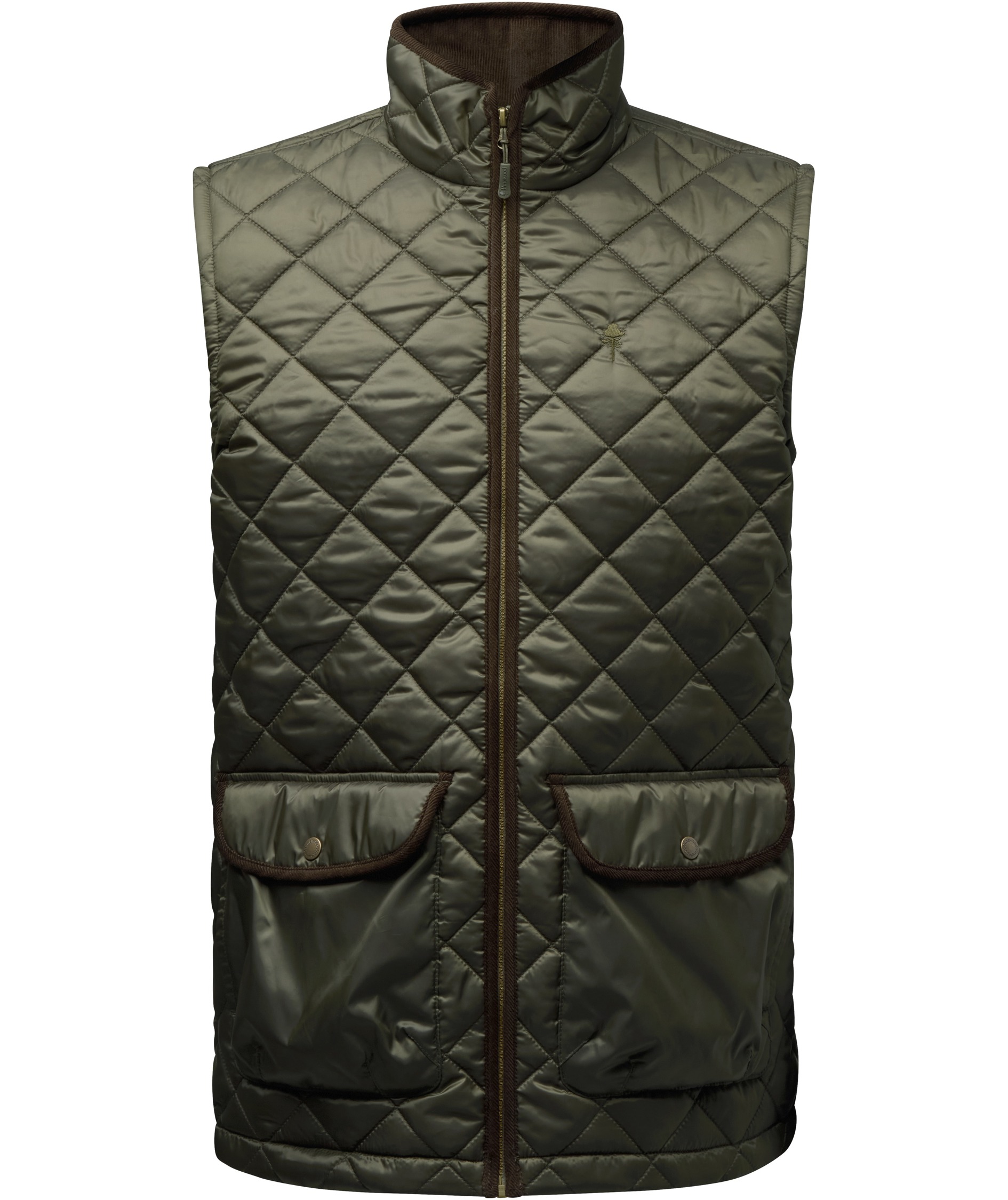 Pinewood Nydala Classic vatteret vest, Moss green