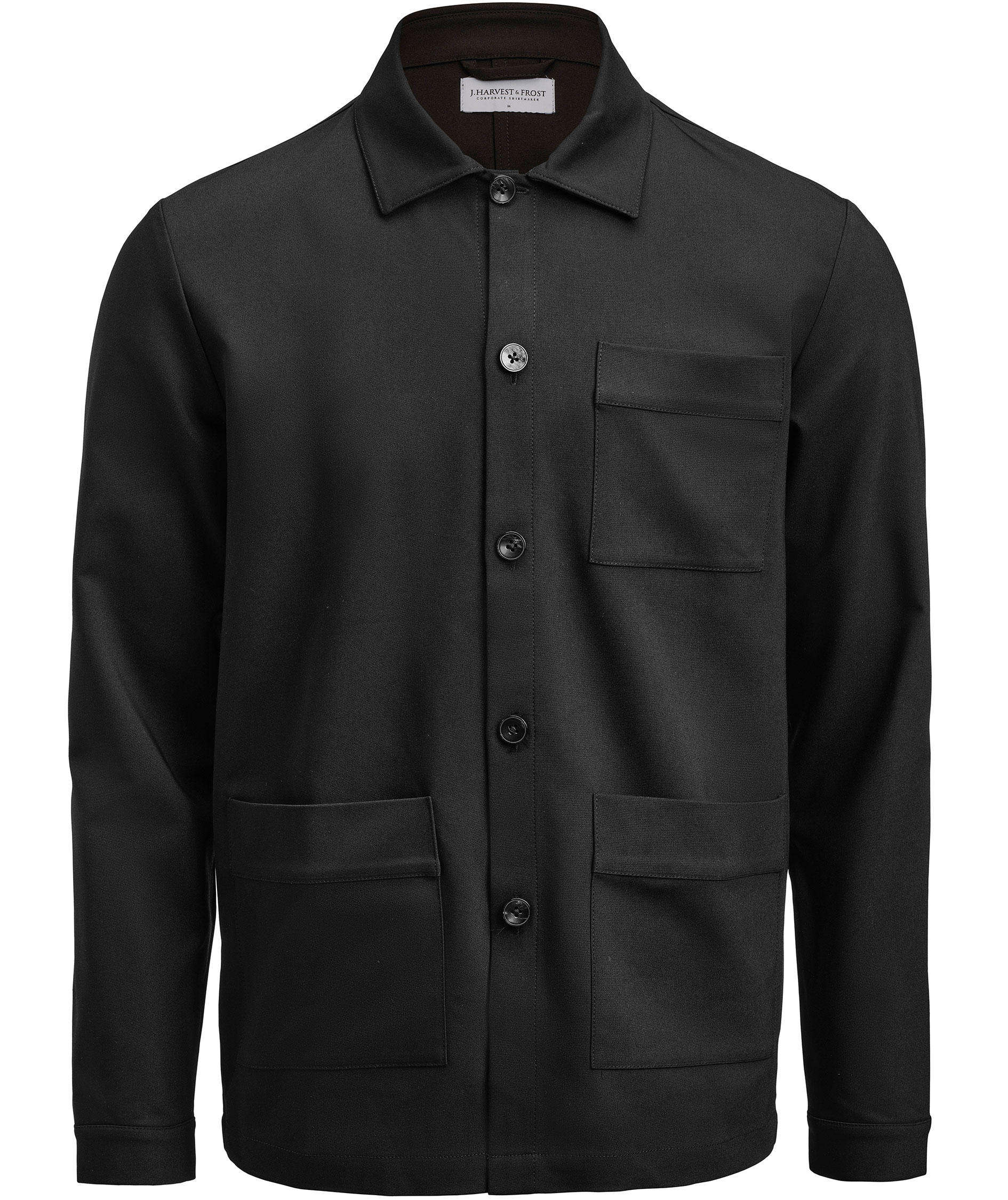 J. Harvest & Frost overshirt, Black