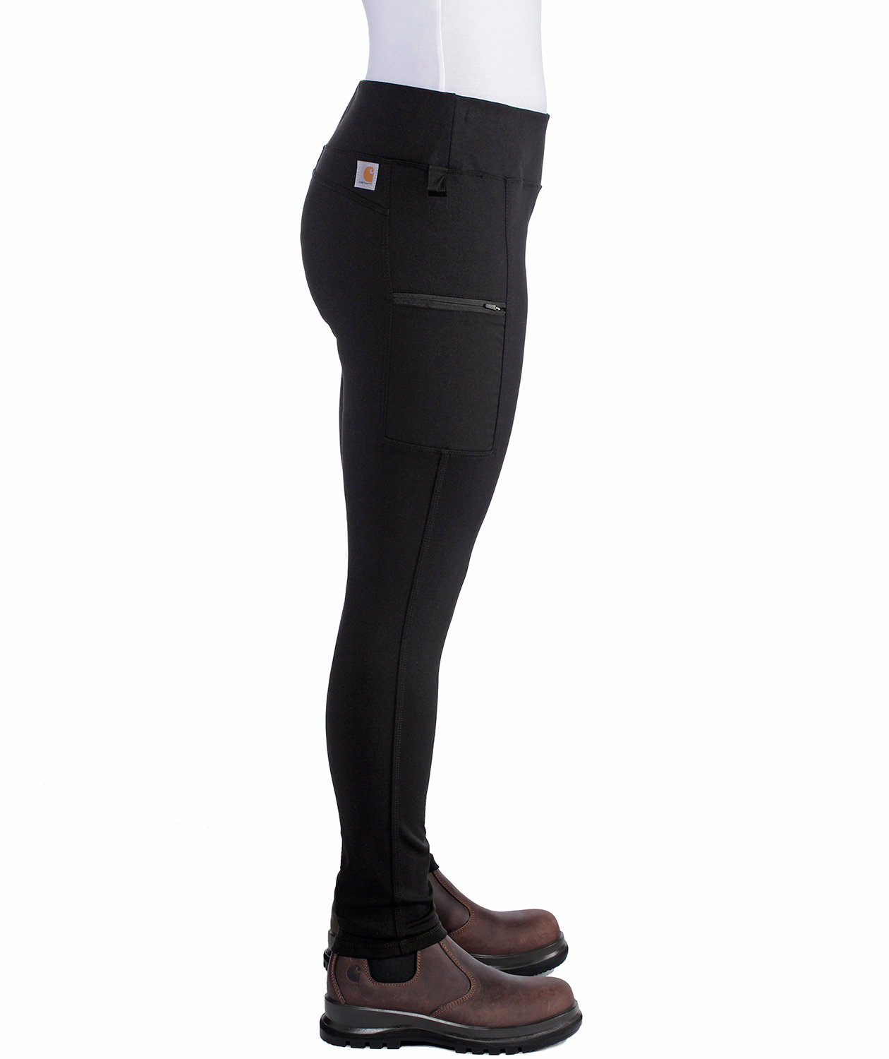 Carhartt Force Lightweight Utility leggings dam, Svart, large image number 4