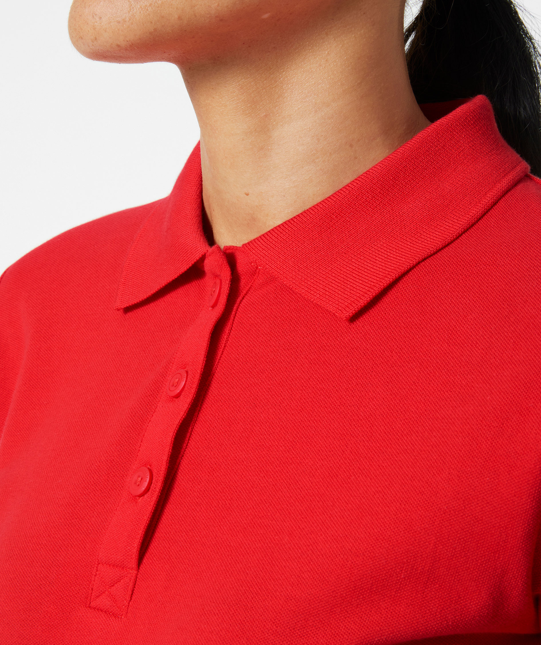 Helly Hansen Classic dame polo T-shirt, Alert red, large image number 4