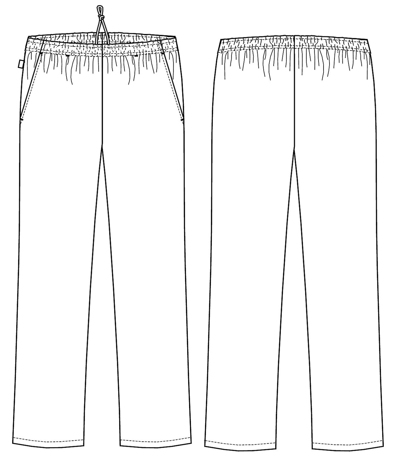 Kentaur  joggingbukser benl&aelig;ngde 80 cm, Hvid, large image number 2