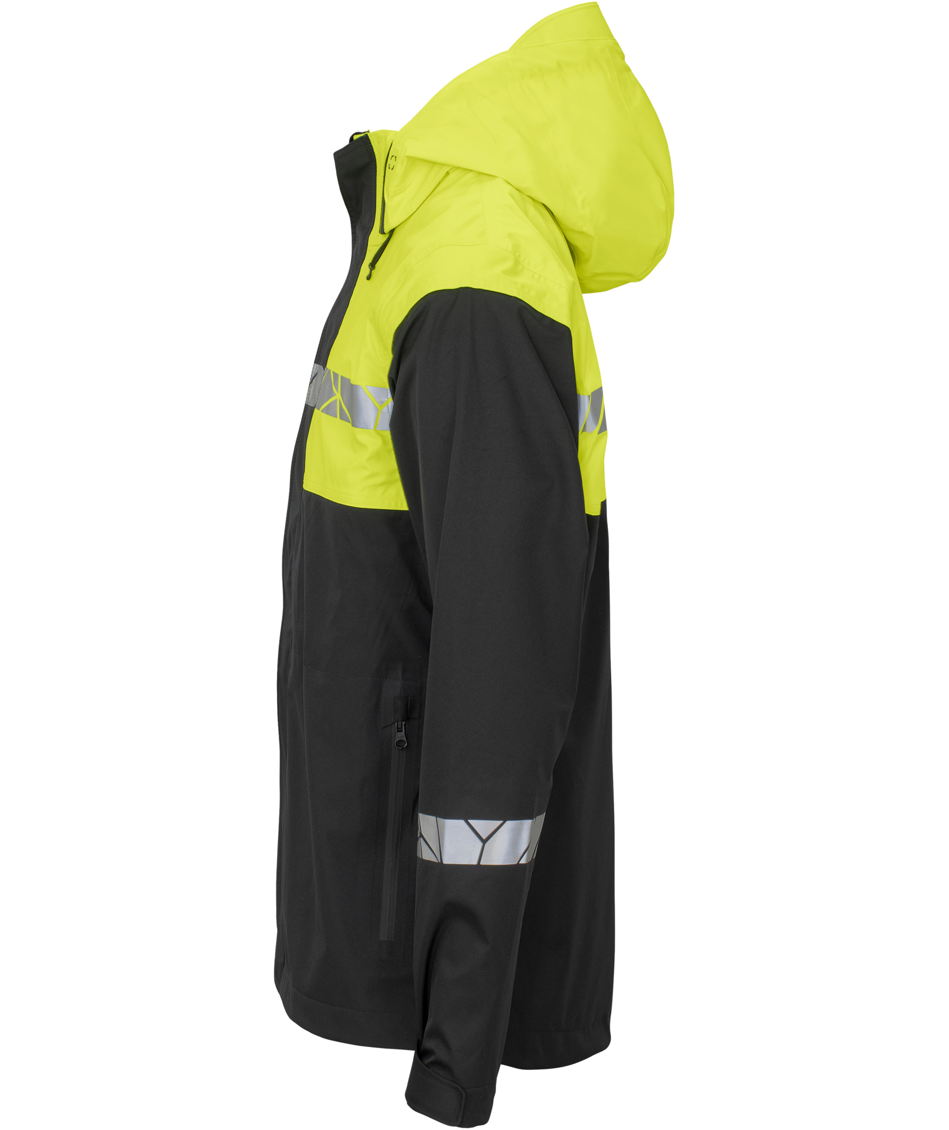 ProJob shell jacket 7414, Black/Yellow, large image number 4