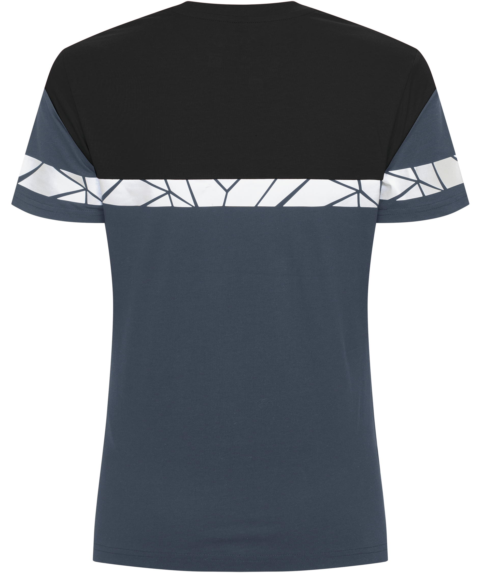 ProJob women's T-shirt 7005, Marine Blue/Black, large image number 2