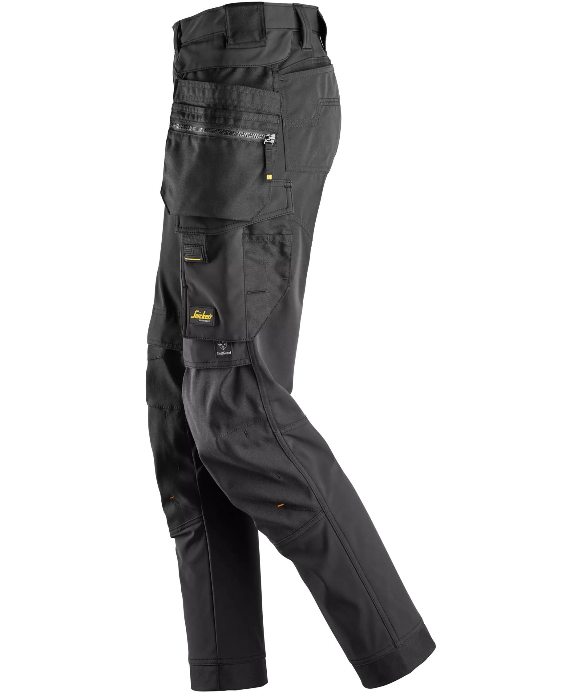 Snickers AllroundWork Damen Handwerkerhose 6775 full stretch, Black, large image number 3