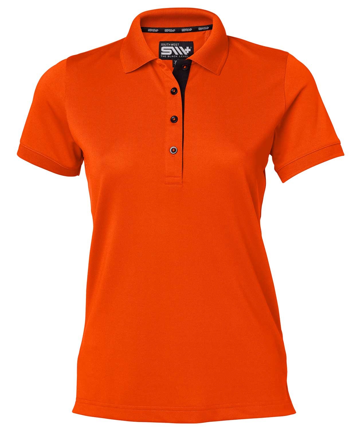 South West Sandy women's polo shirt, Orange