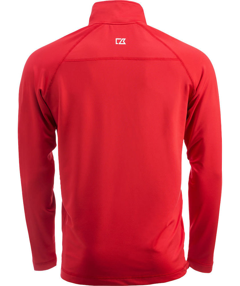 Cutter & Buck Coos Bay halfzip sweatshirt, R&ouml;d, large image number 2