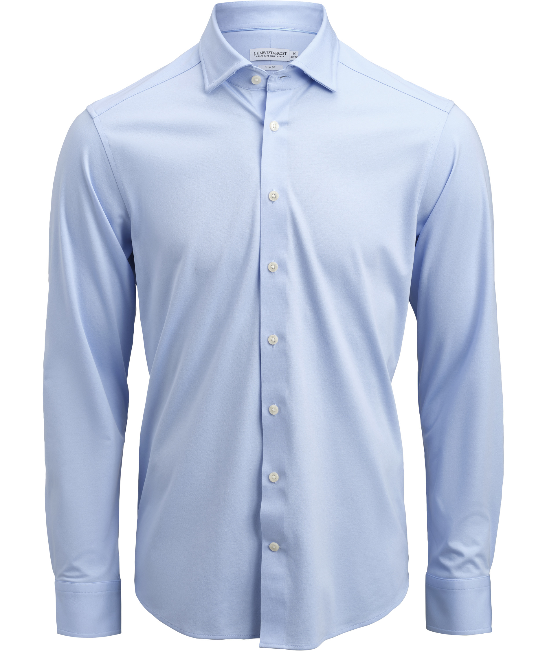 J. Harvest & Frost Indigo Bow 132 Regular fit skjorta, Sky Blue, large image number 0