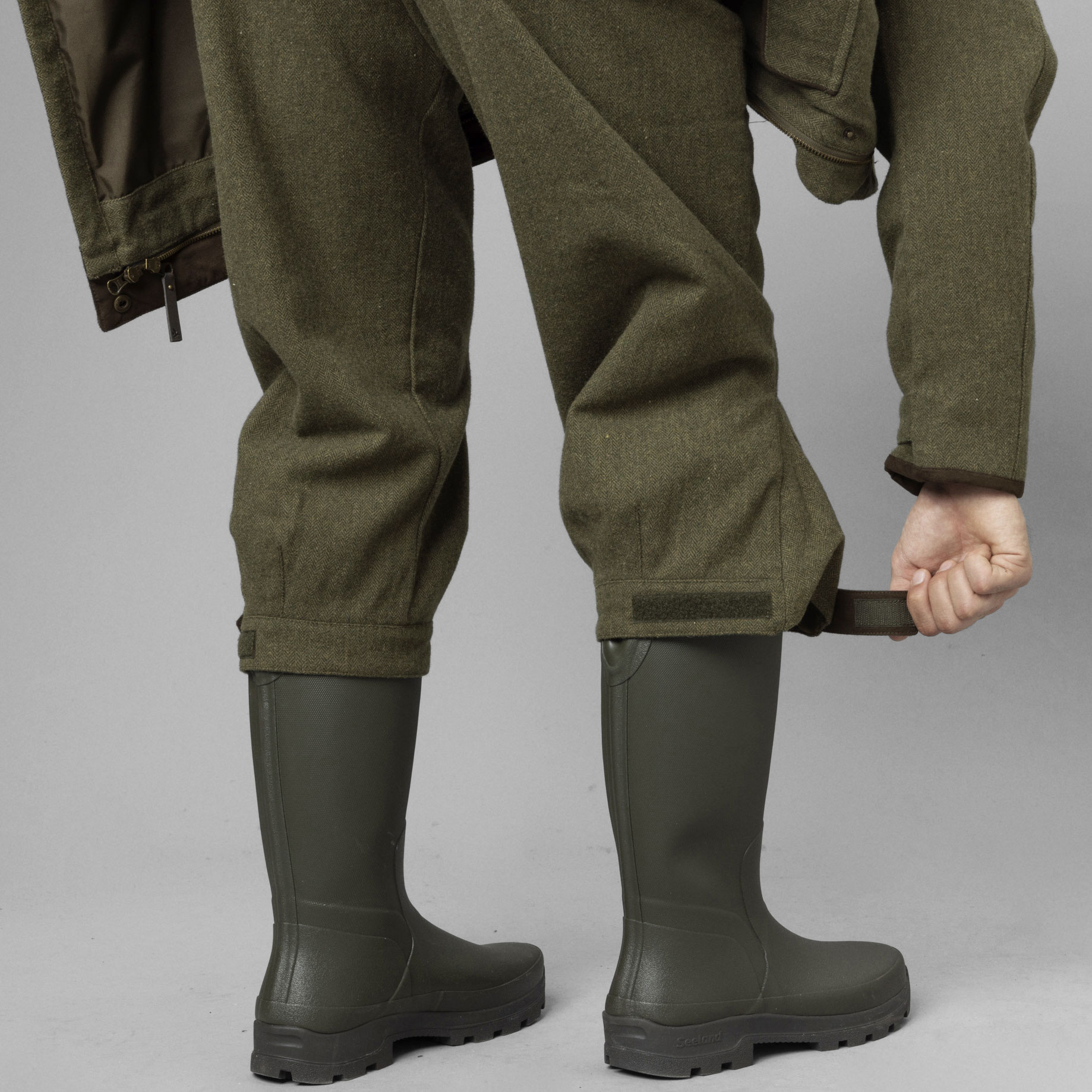 Seeland Hillside knickers med uld, Moss green, large image number 7