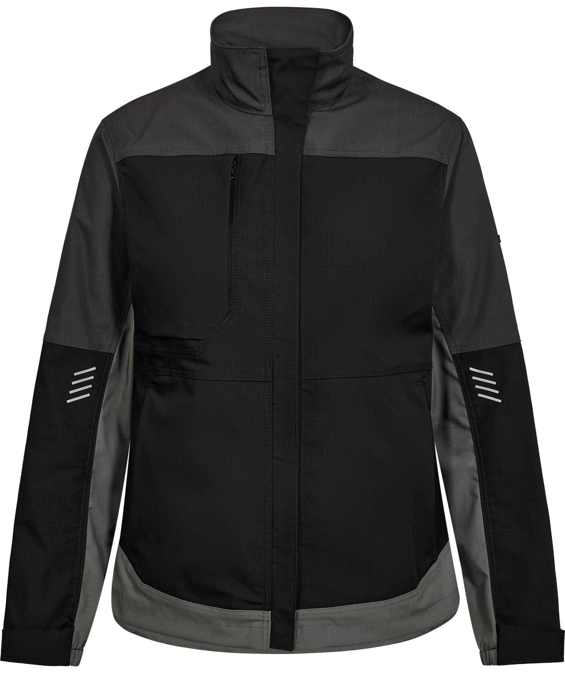 Engel Entire arbetsjacka dam, Black/Anthracite Grey, Black/Anthracite Grey, swatch