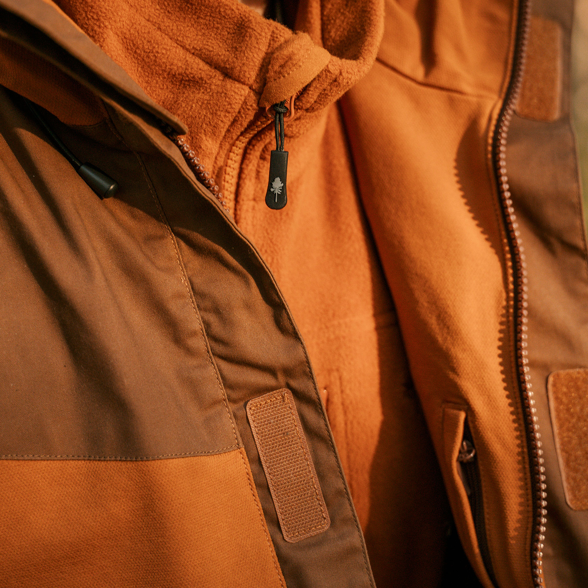 Pinewood Finnveden Hybrid Extreme jakke, Fudge/Nougat, large image number 8