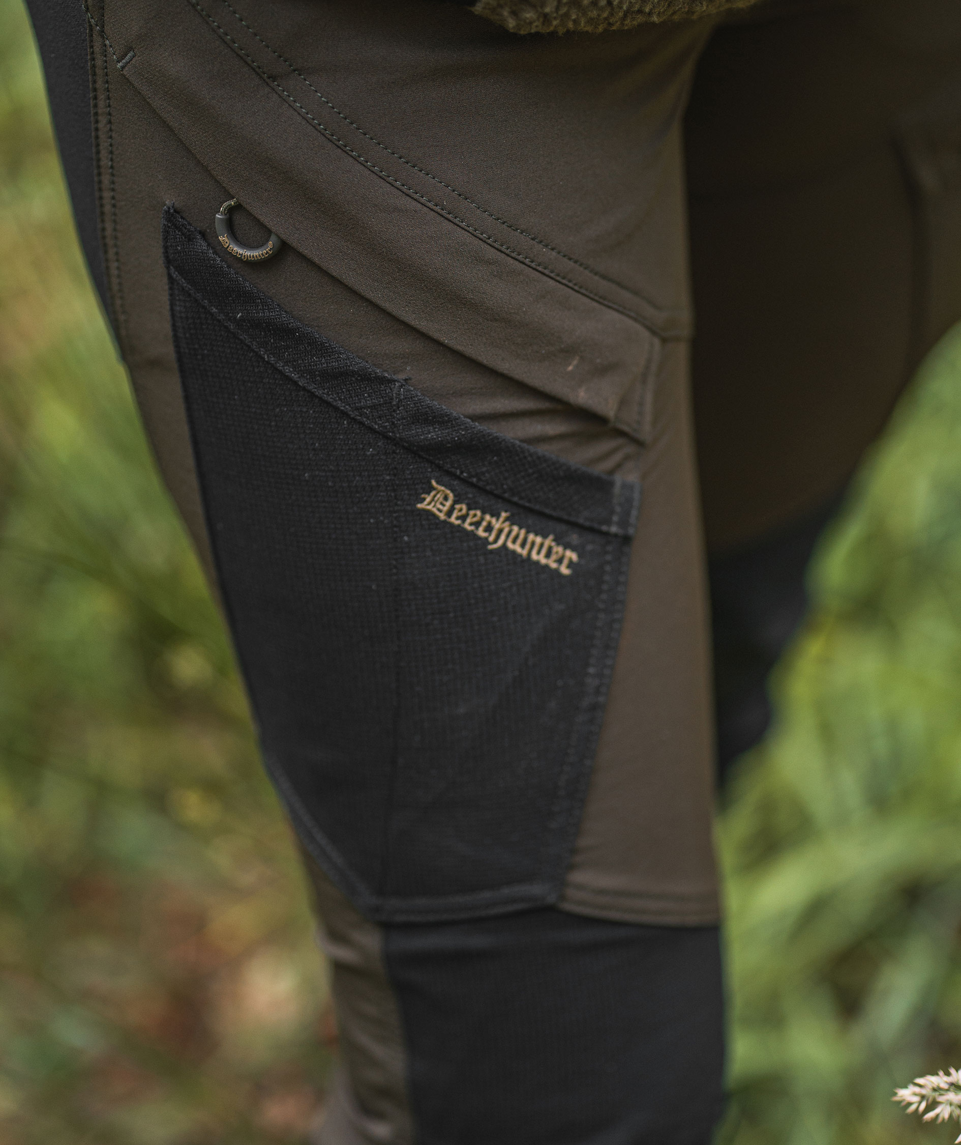 Deerhunter Northward women's trousers, Bark Green, large image number 5