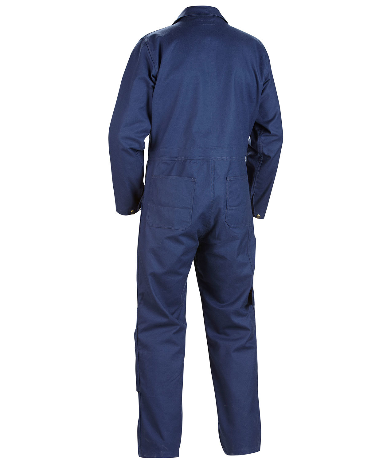 Bl&aring;kl&auml;der kjeledress m. knelommer, Marine