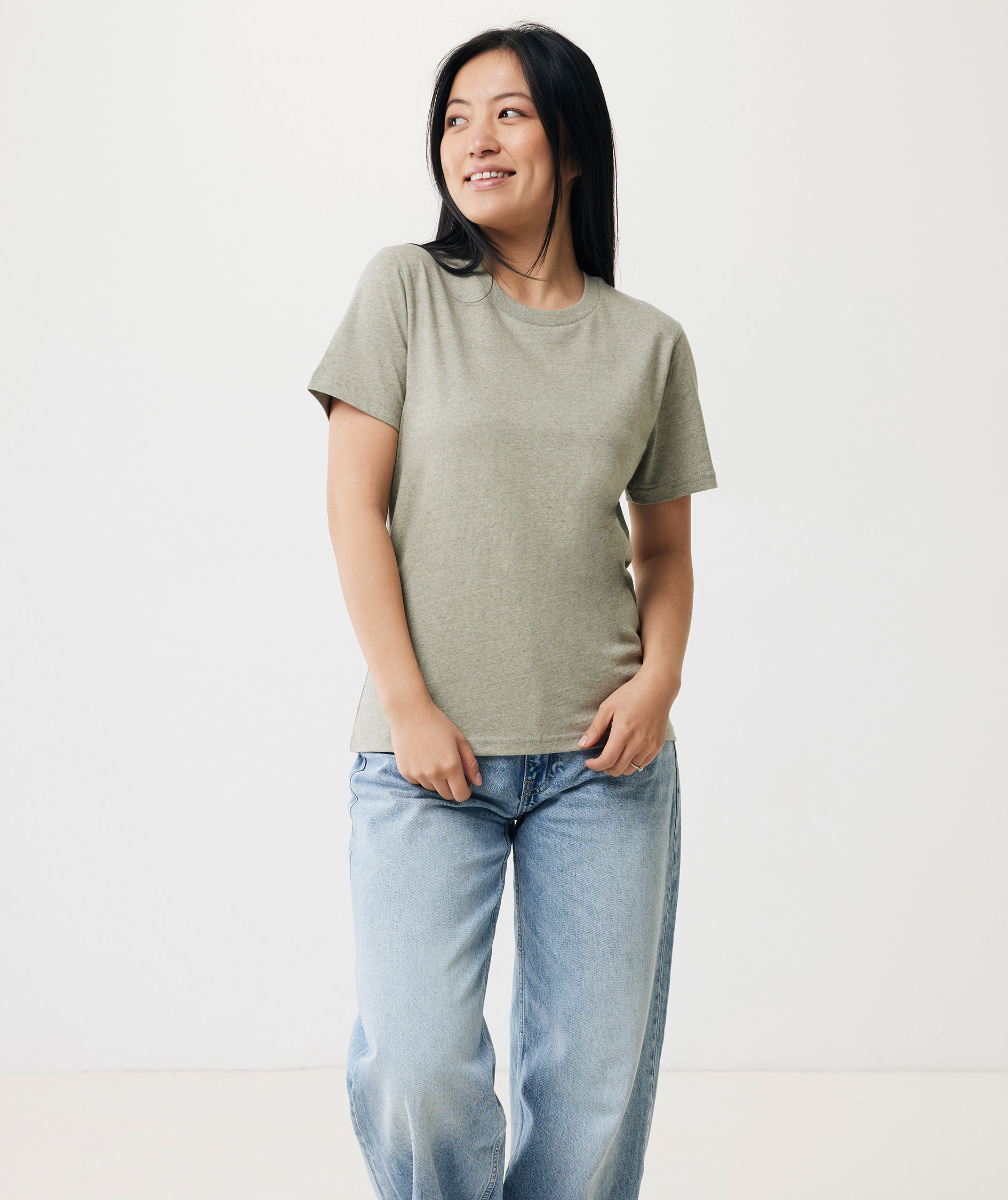 Iqoniq Brett T-shirt, Light Heather Green, large image number 11