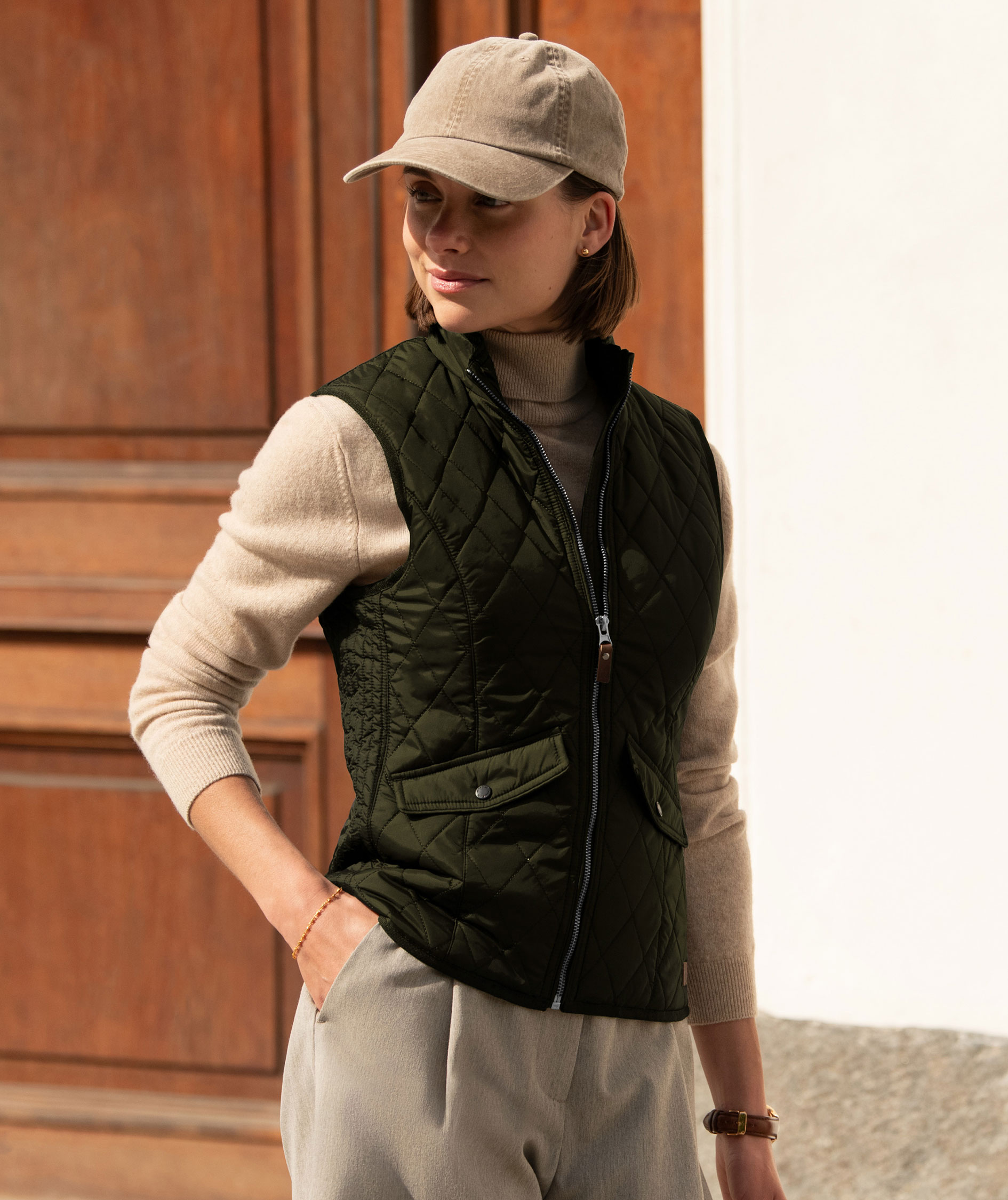 Nimbus Camden quilted women's vest
