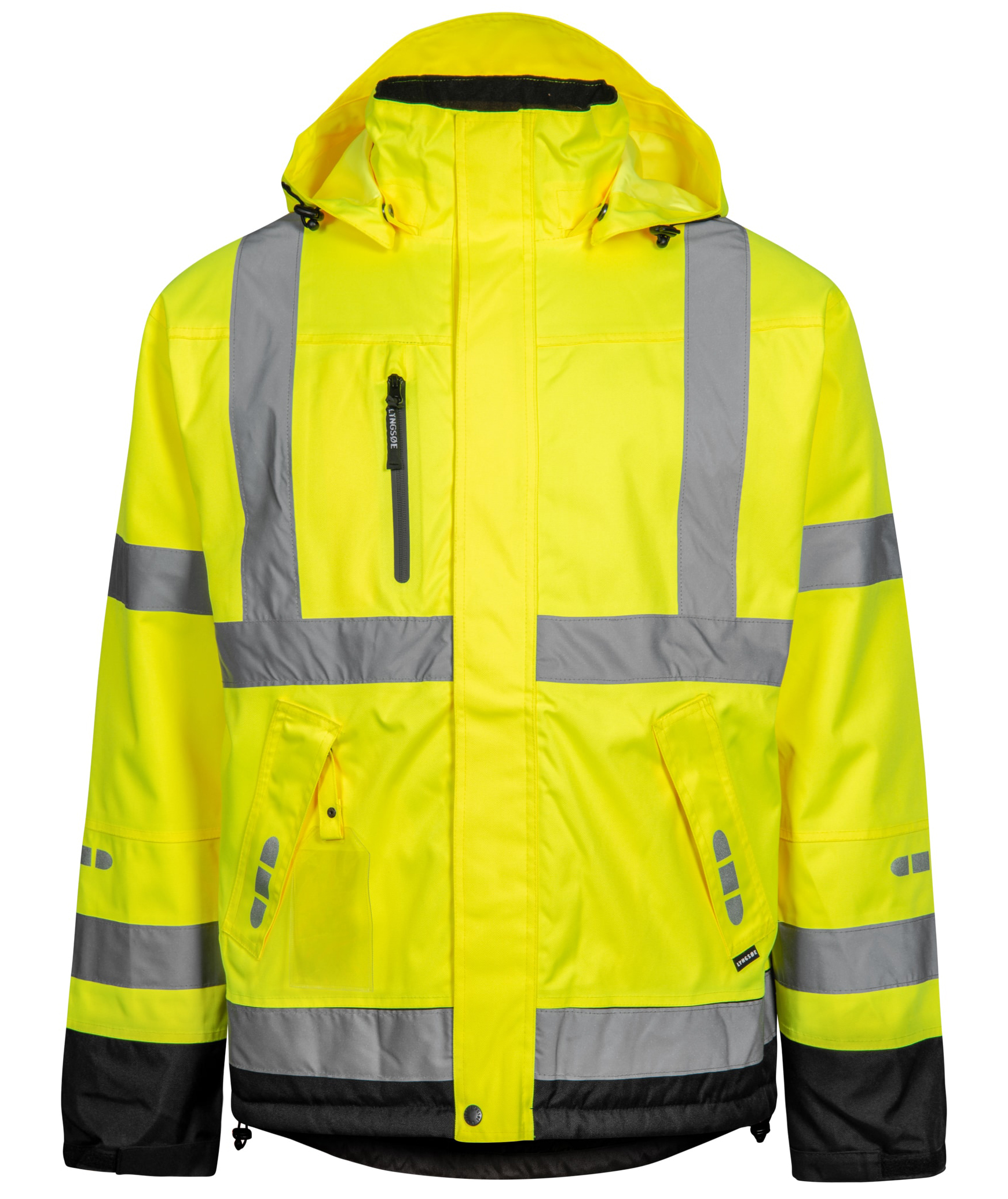 Lyngs&oslash;e vinterjakke, Hi-vis&nbsp;Gul/Sort