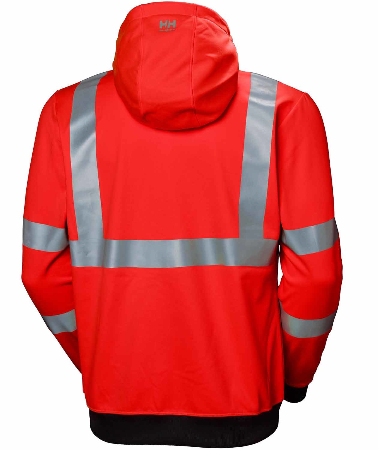 Helly Hansen Addvis hoodie med dragkedja, Varsel R&ouml;d