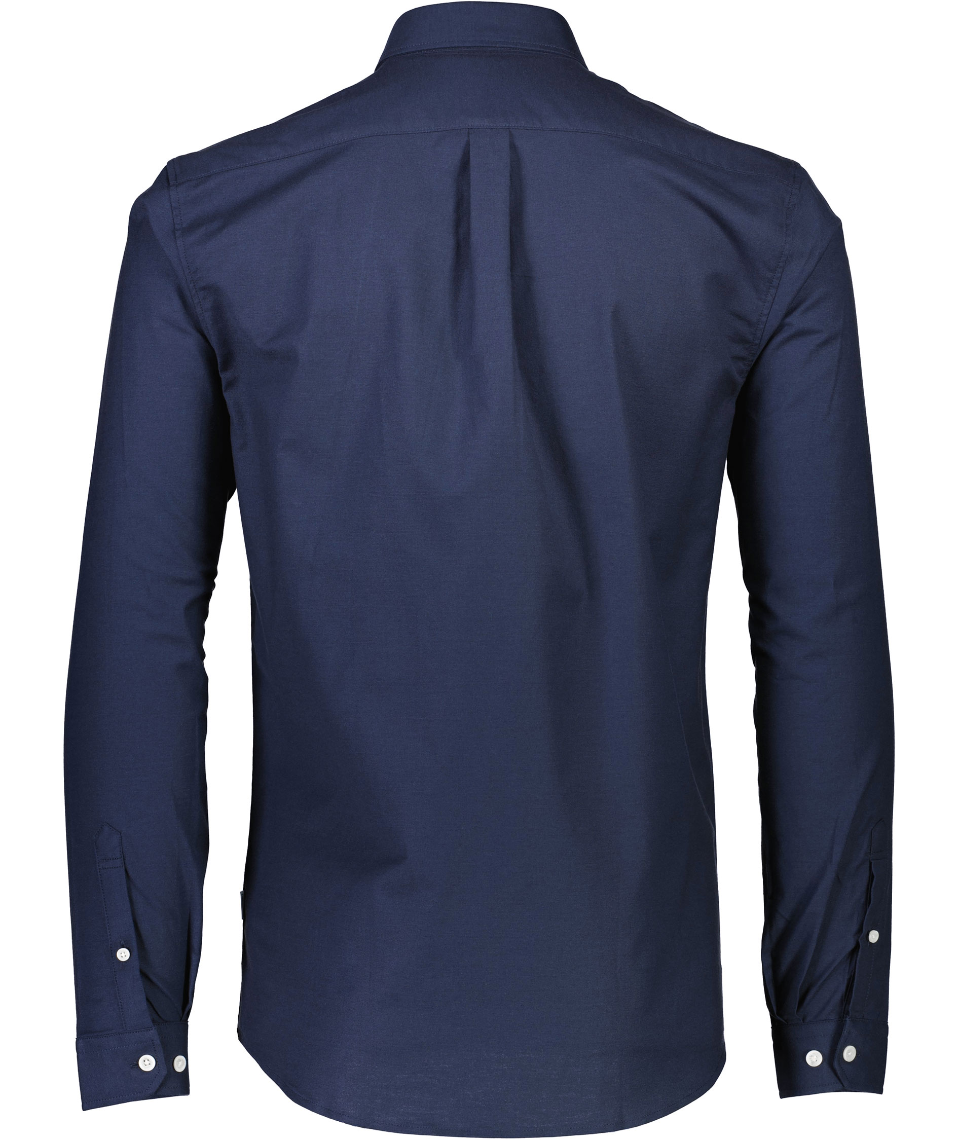 Lindbergh Oxford superflex skjorte, Navy Mix, large image number 2