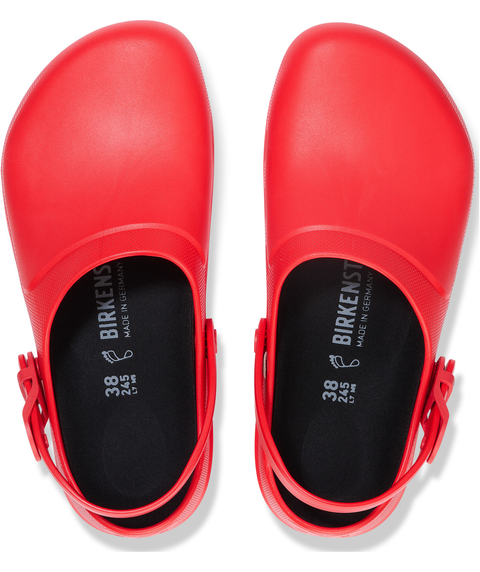 Birkenstock Birki Air 2.0 Regular Fit tr&auml;skor, Active Red