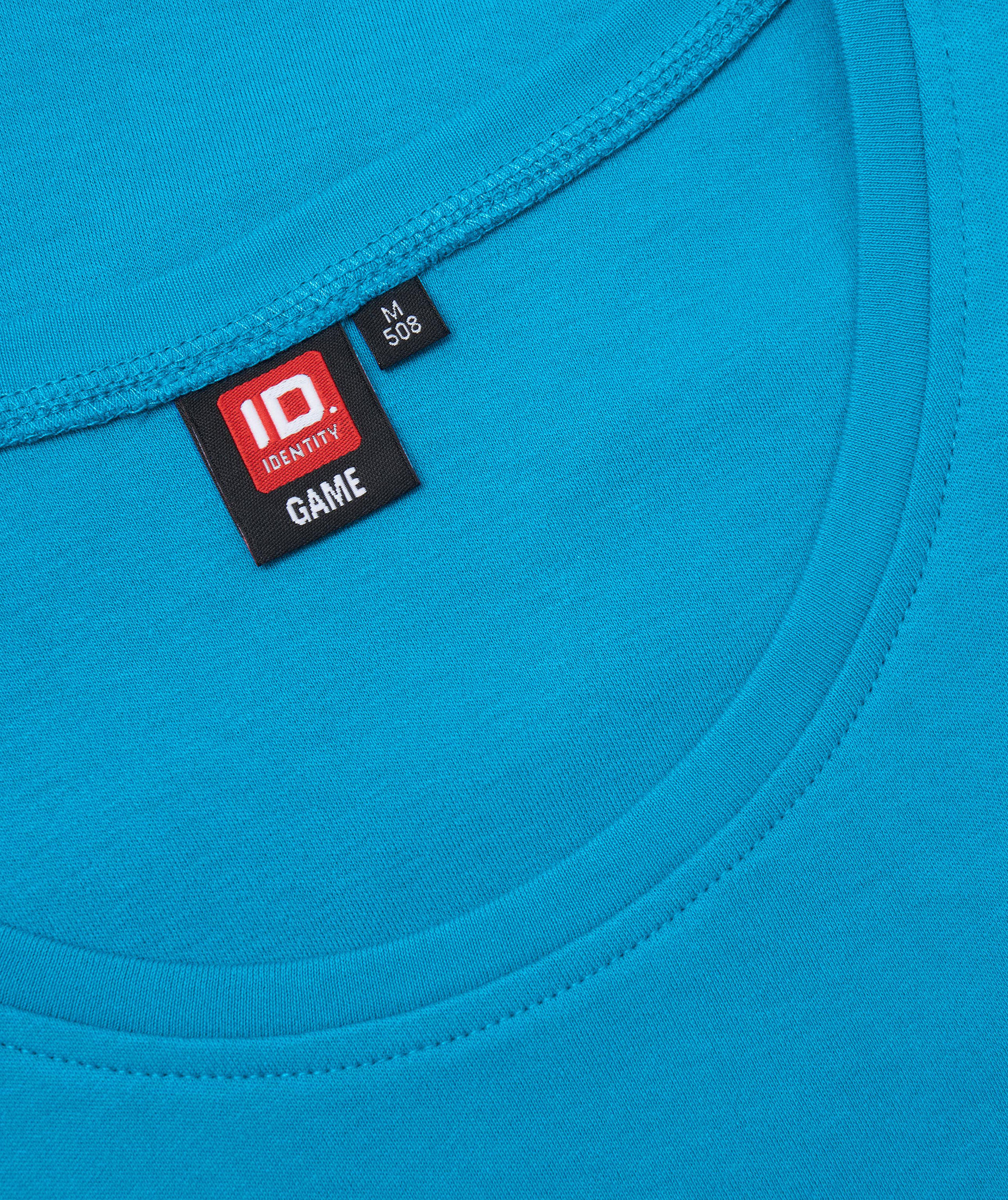 ID Interlock dame T-skjorte, Turkis, large image number 3