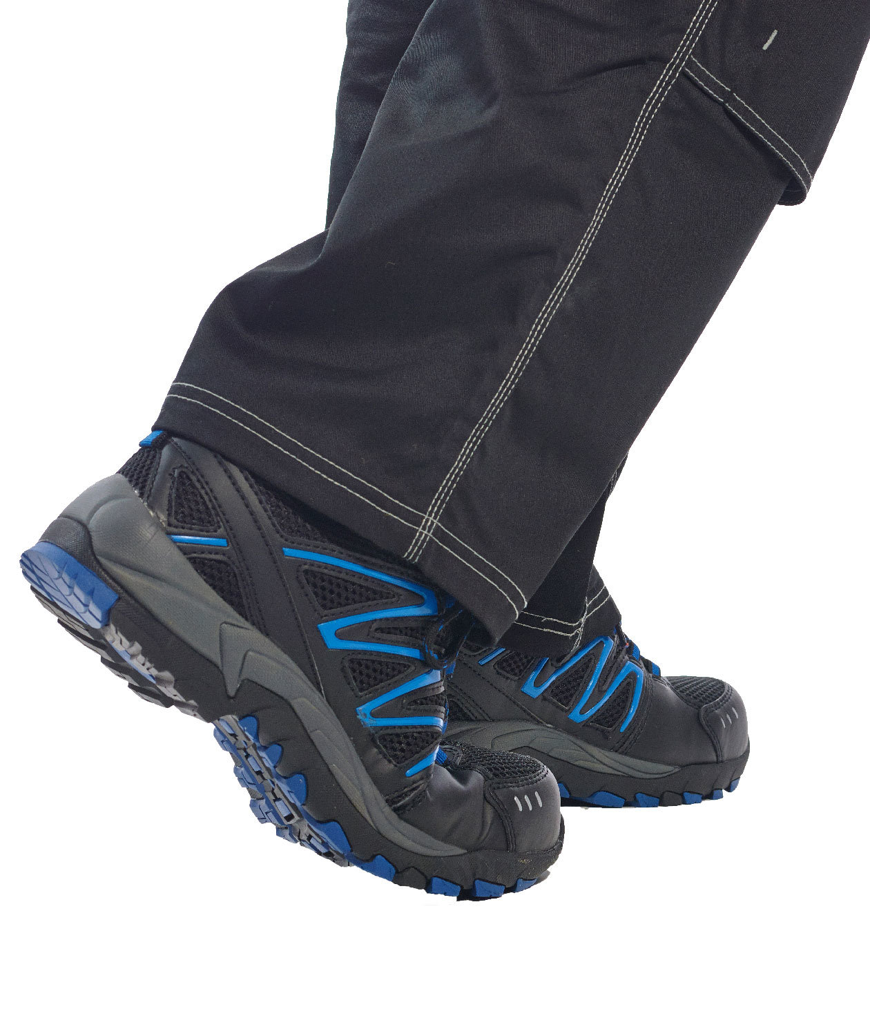 Portwest FC67 Steelite Vistula Trainer Sicherheitsschuhe S1P, Schwarz/Blau