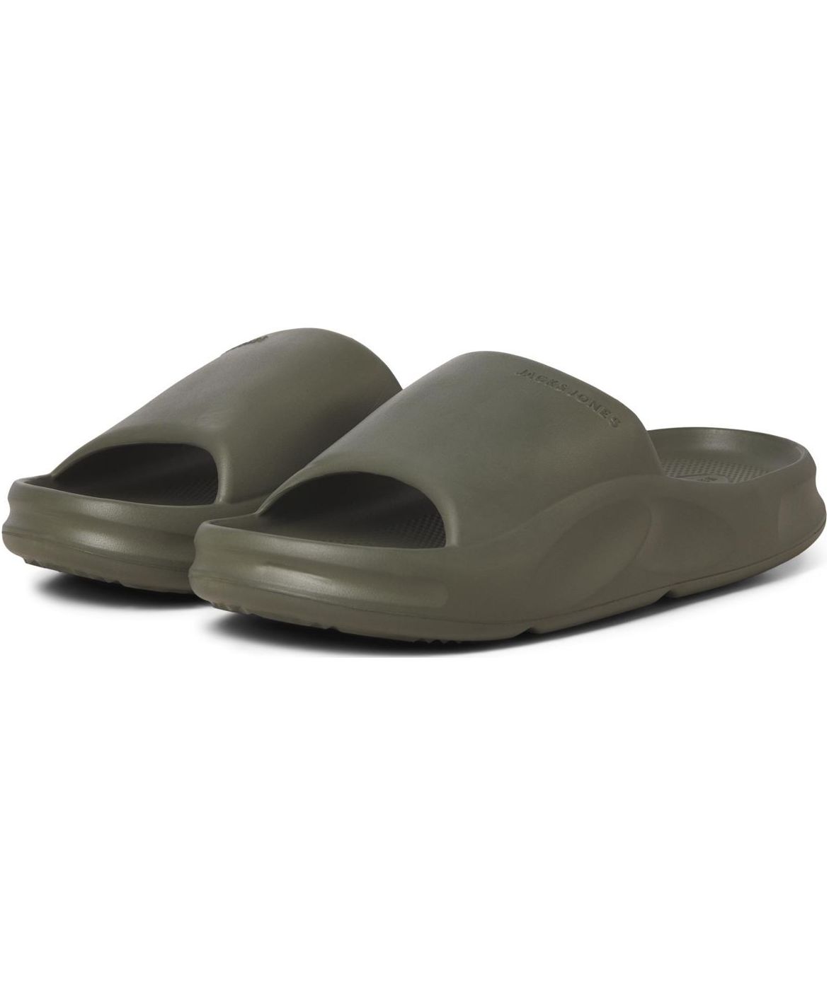 Jack & Jones JFWSTATUS badesandal, Olive night, large image number 2