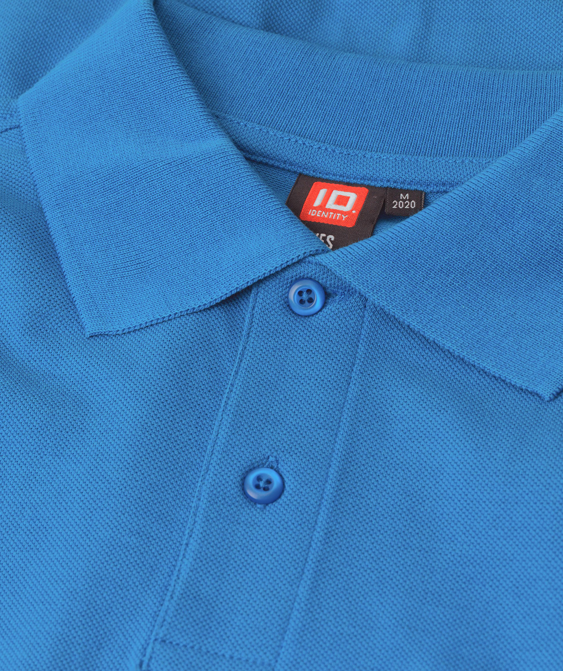 ID Yes Polo shirt, Azure Blue, large image number 3