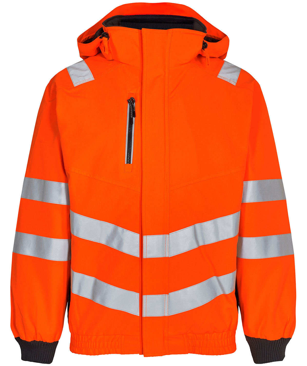 Engel Safety Pilotenjacke, Hi-vis orange/Grau, Hi-vis orange/Grau, swatch
